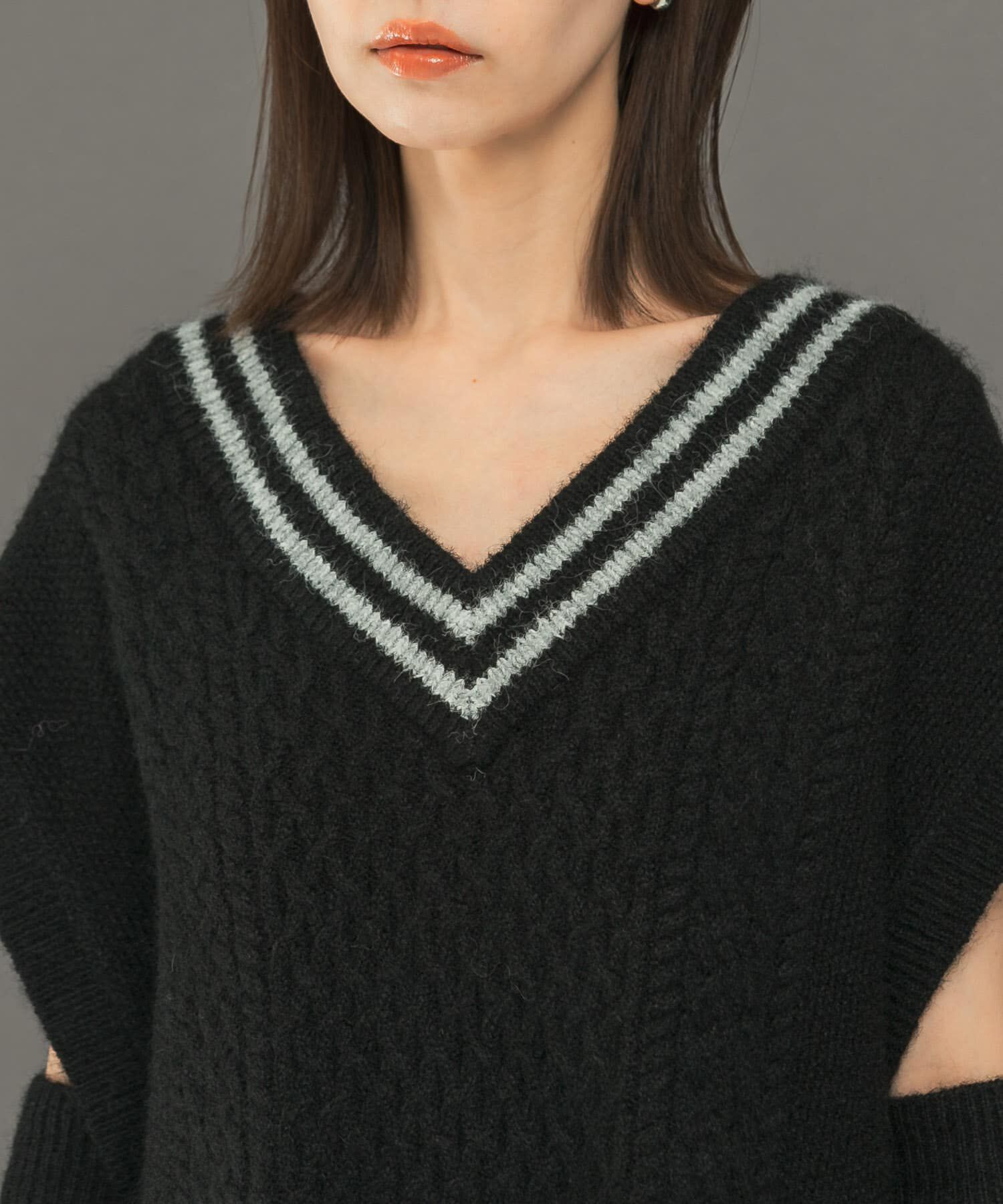 URBAN RESEARCH ROSSO「アームウォーマーセットニットベスト」|ニット・セーター|