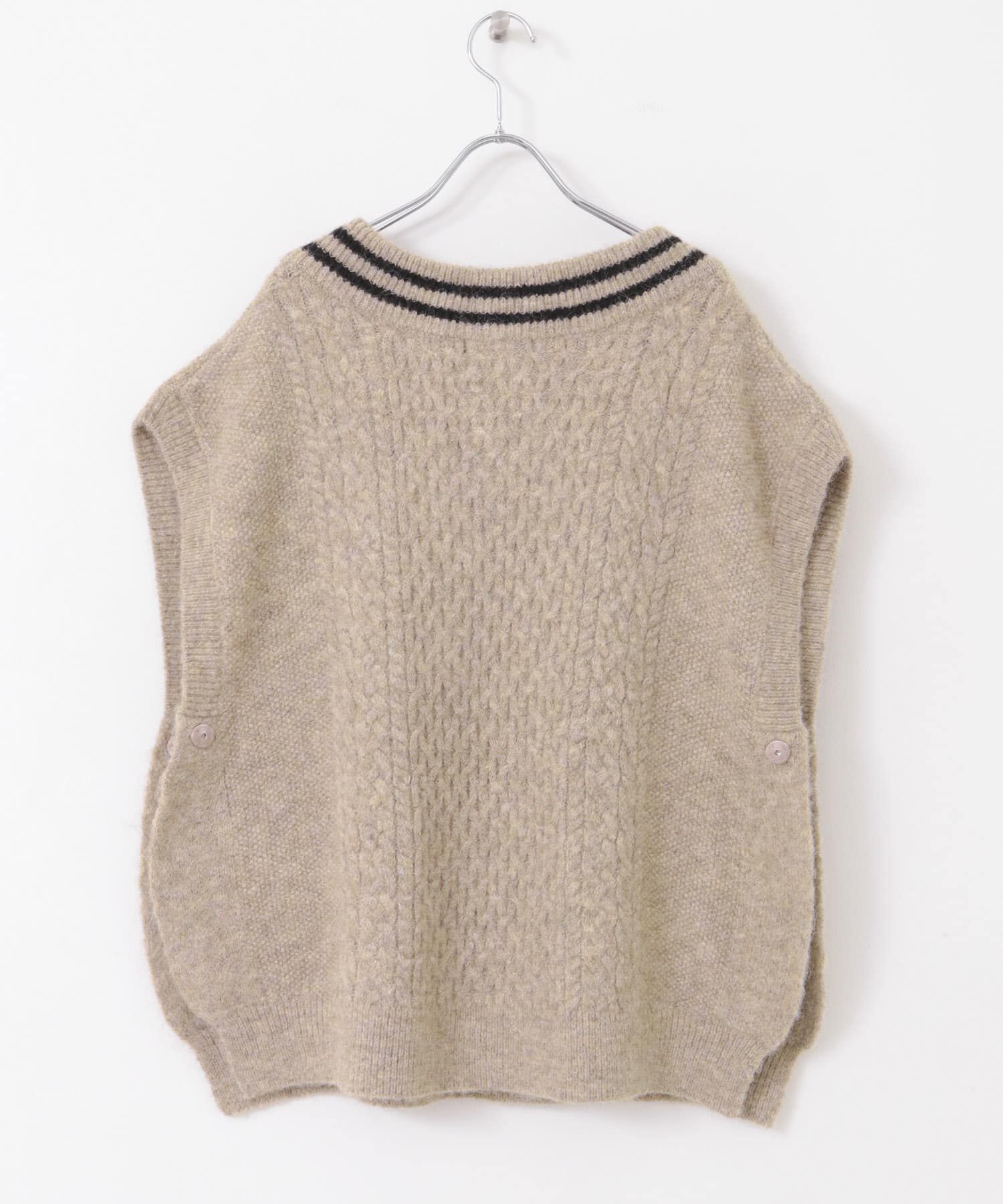 URBAN RESEARCH ROSSO「アームウォーマーセットニットベスト」|ニット・セーター|