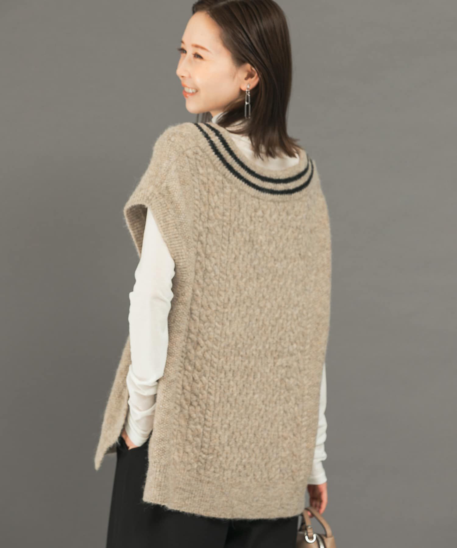 URBAN RESEARCH ROSSO「アームウォーマーセットニットベスト」|ニット・セーター|