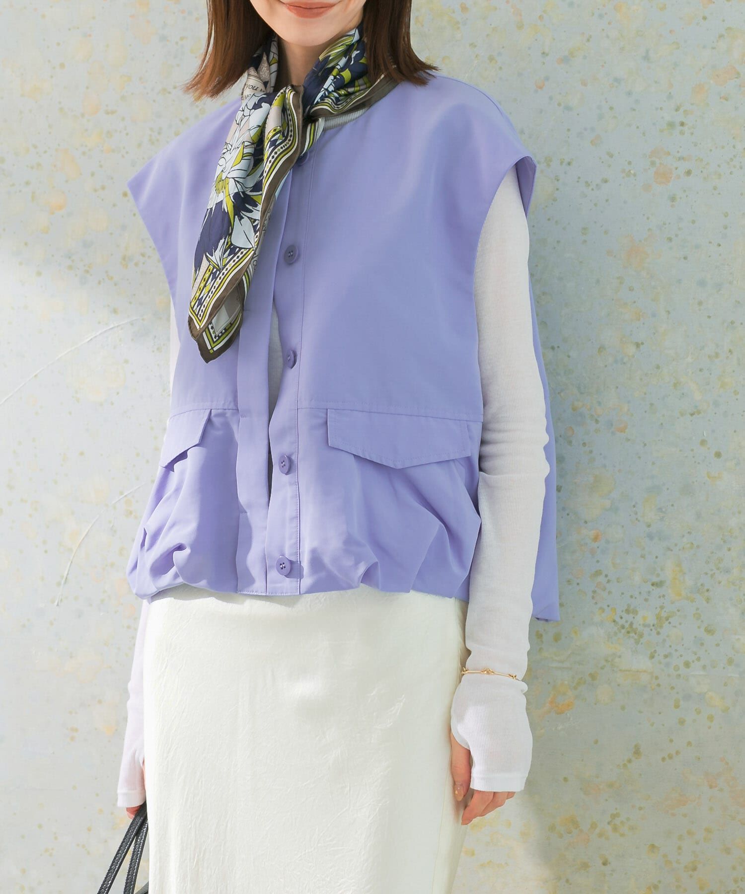 URBAN RESEARCH ROSSO「バルーンベスト」|ベスト・ジレ|