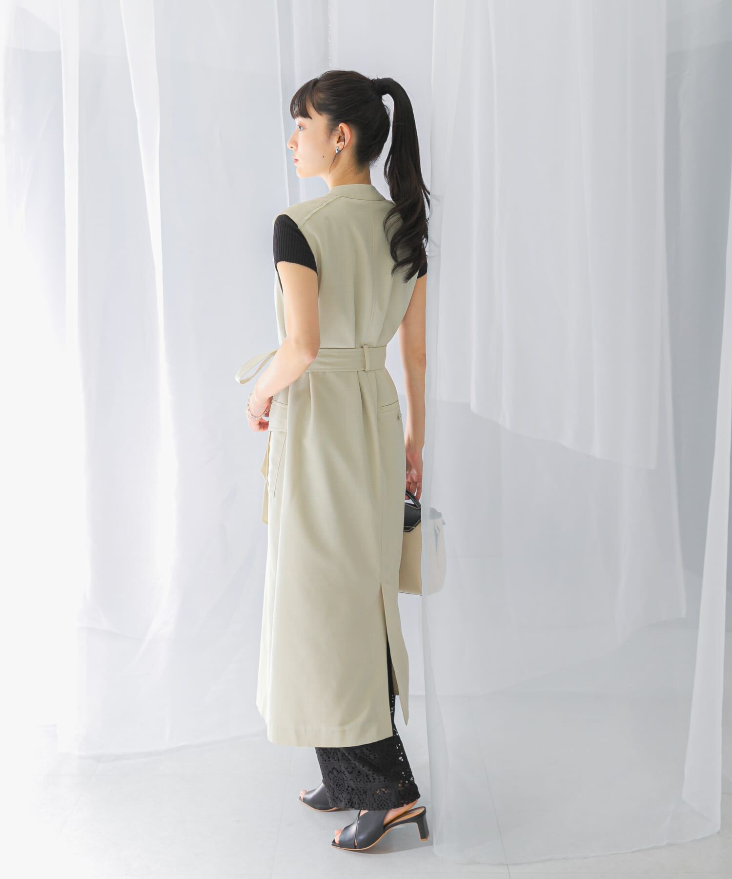 URBAN RESEARCH ROSSO「ポケットデザインレイヤードワンピース」|ワンピース|