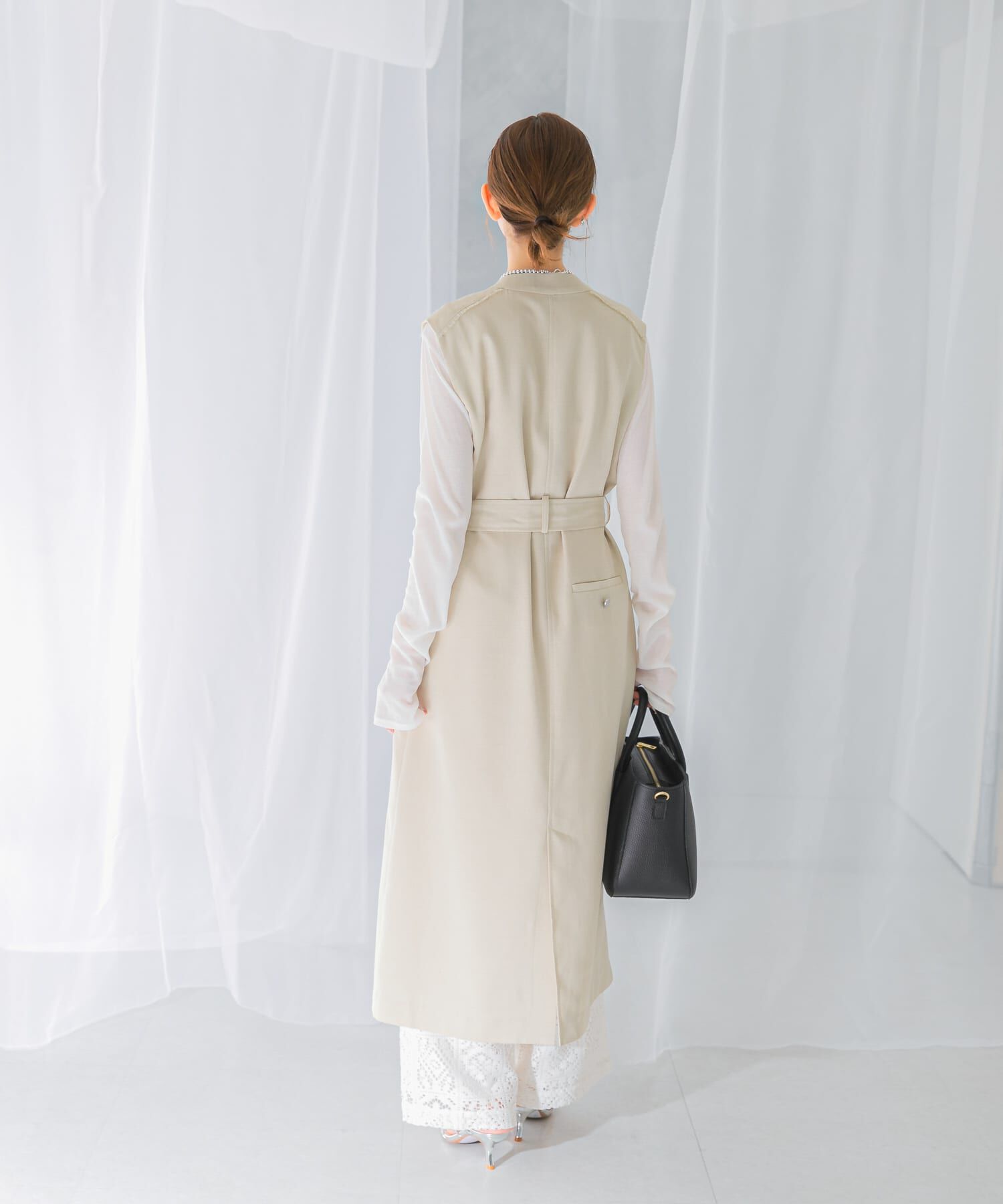 URBAN RESEARCH ROSSO「ポケットデザインレイヤードワンピース」|ワンピース|