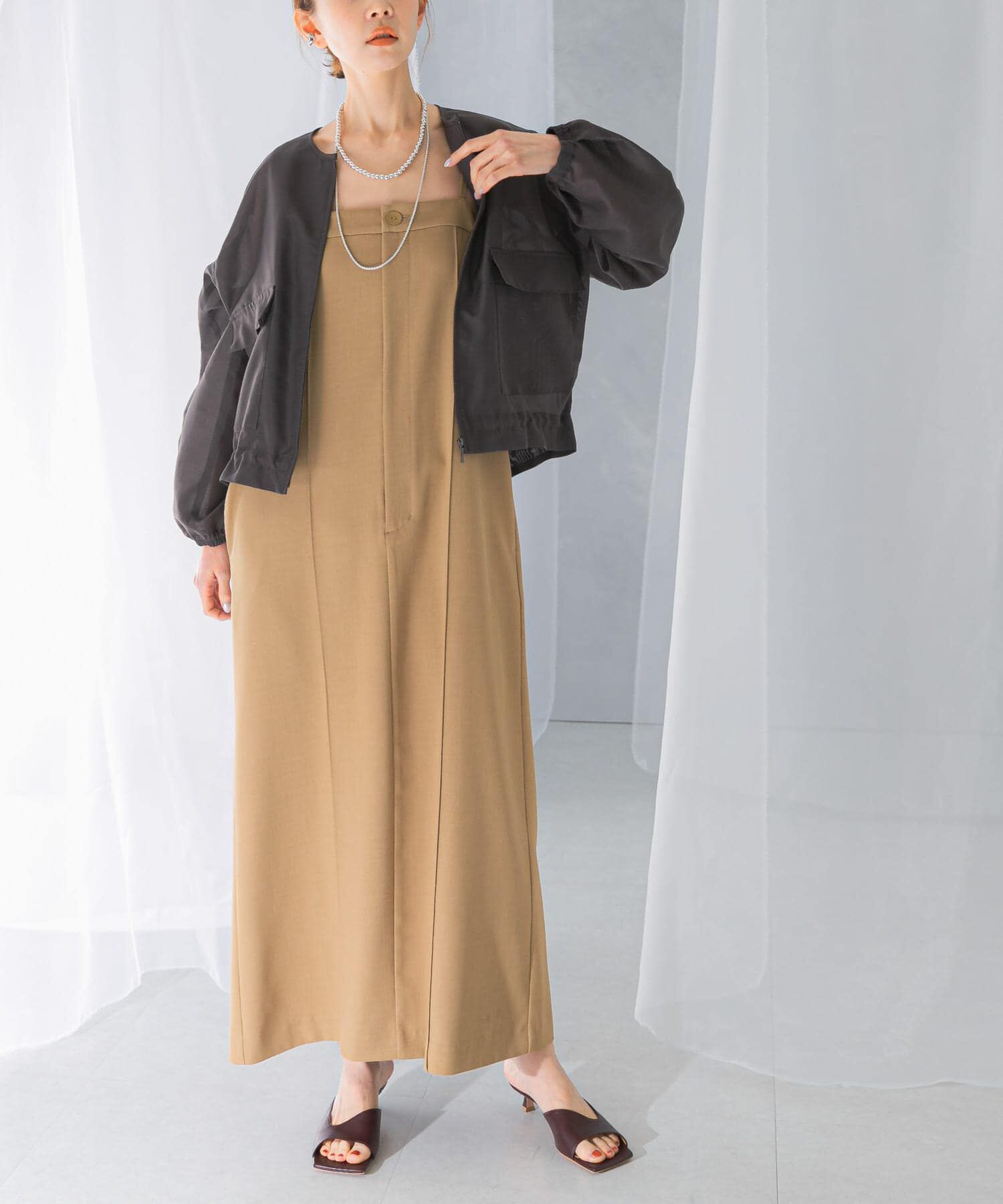 URBAN RESEARCH ROSSO「ストレートベアキャミワンピース」|ワンピース|