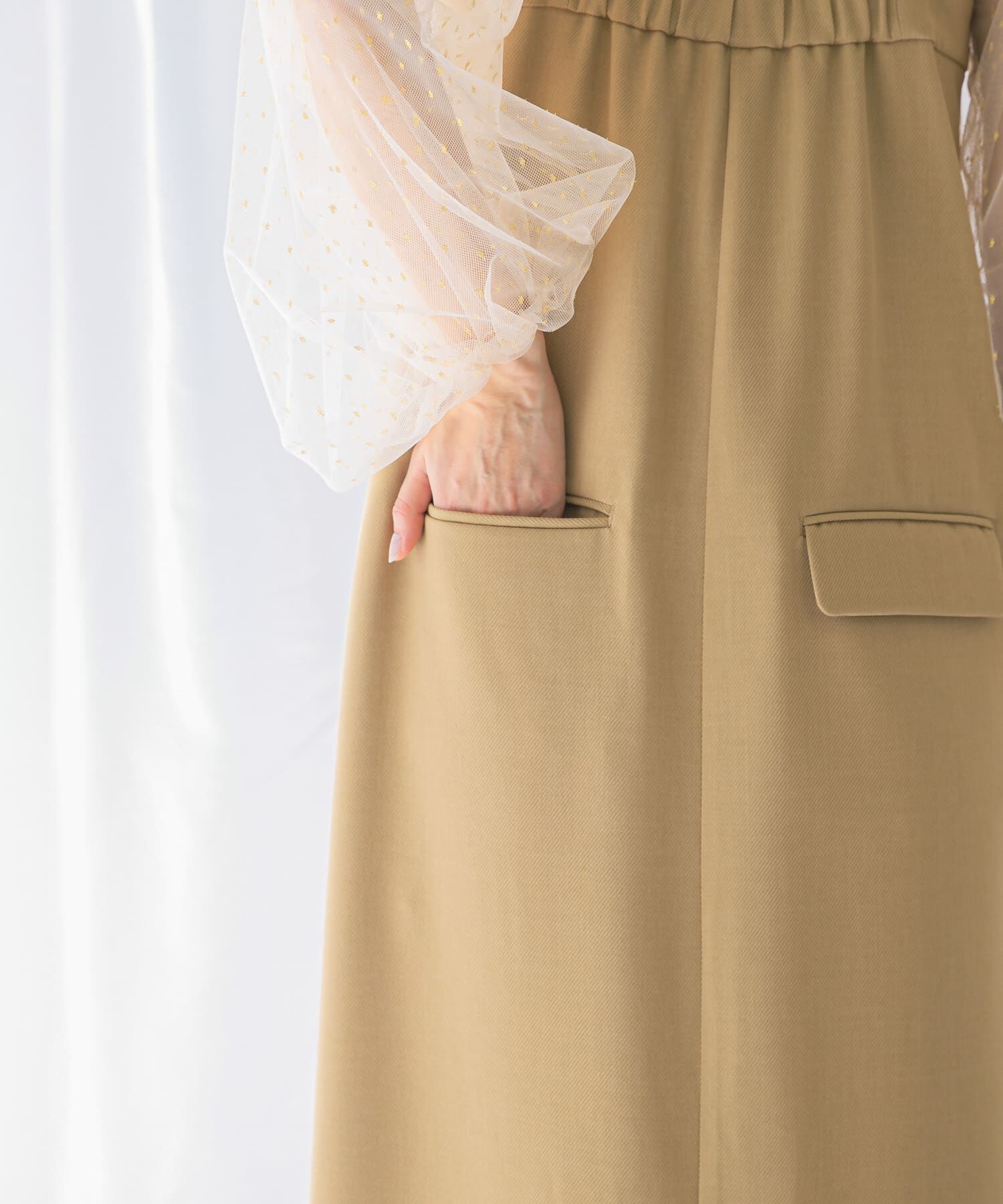 URBAN RESEARCH ROSSO「ストレートベアキャミワンピース」|ワンピース|