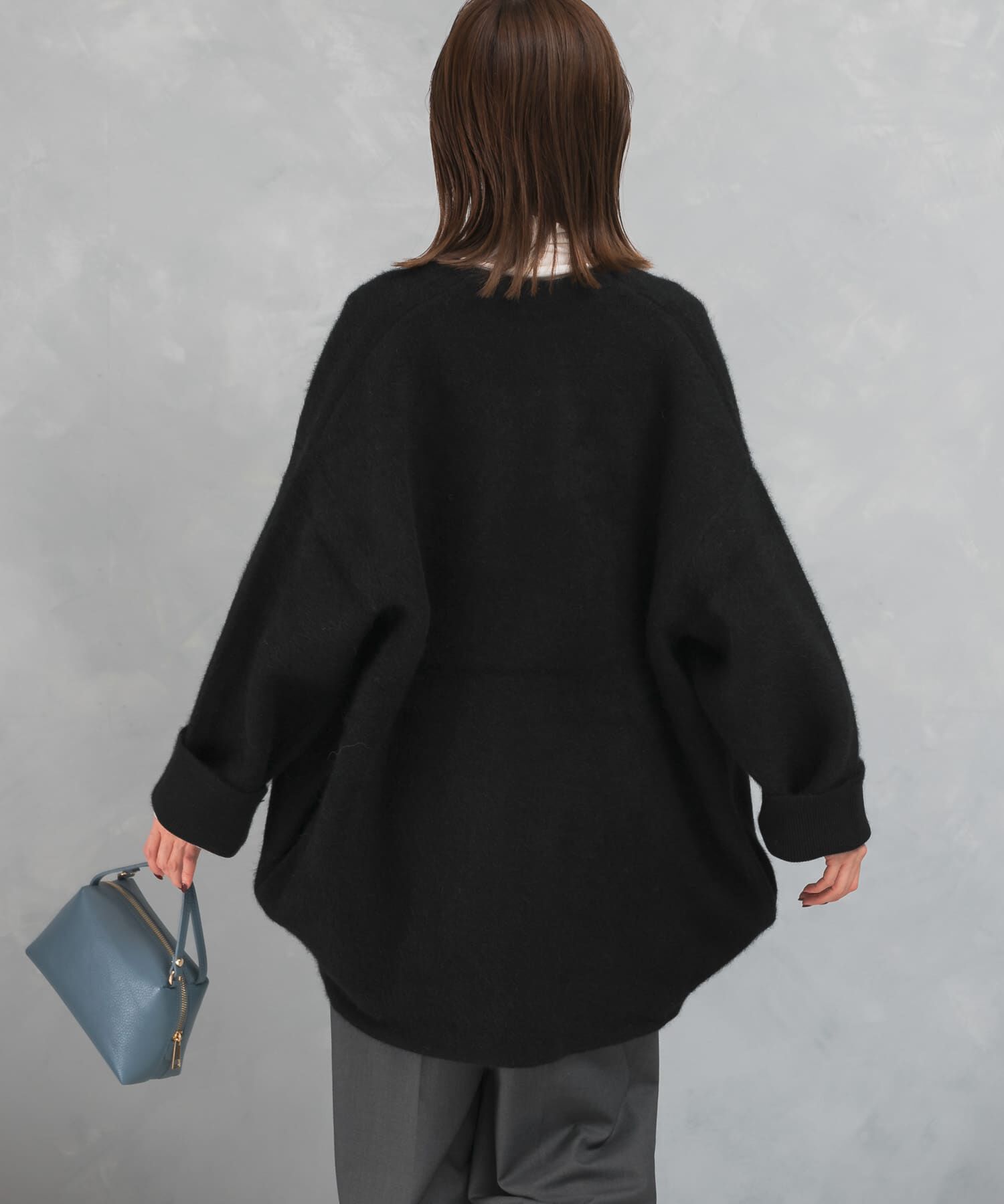 URBAN RESEARCH ROSSO「ELENDEEK　BASIC CN RACCOON MIX CARDIGAN」|カーディガン|