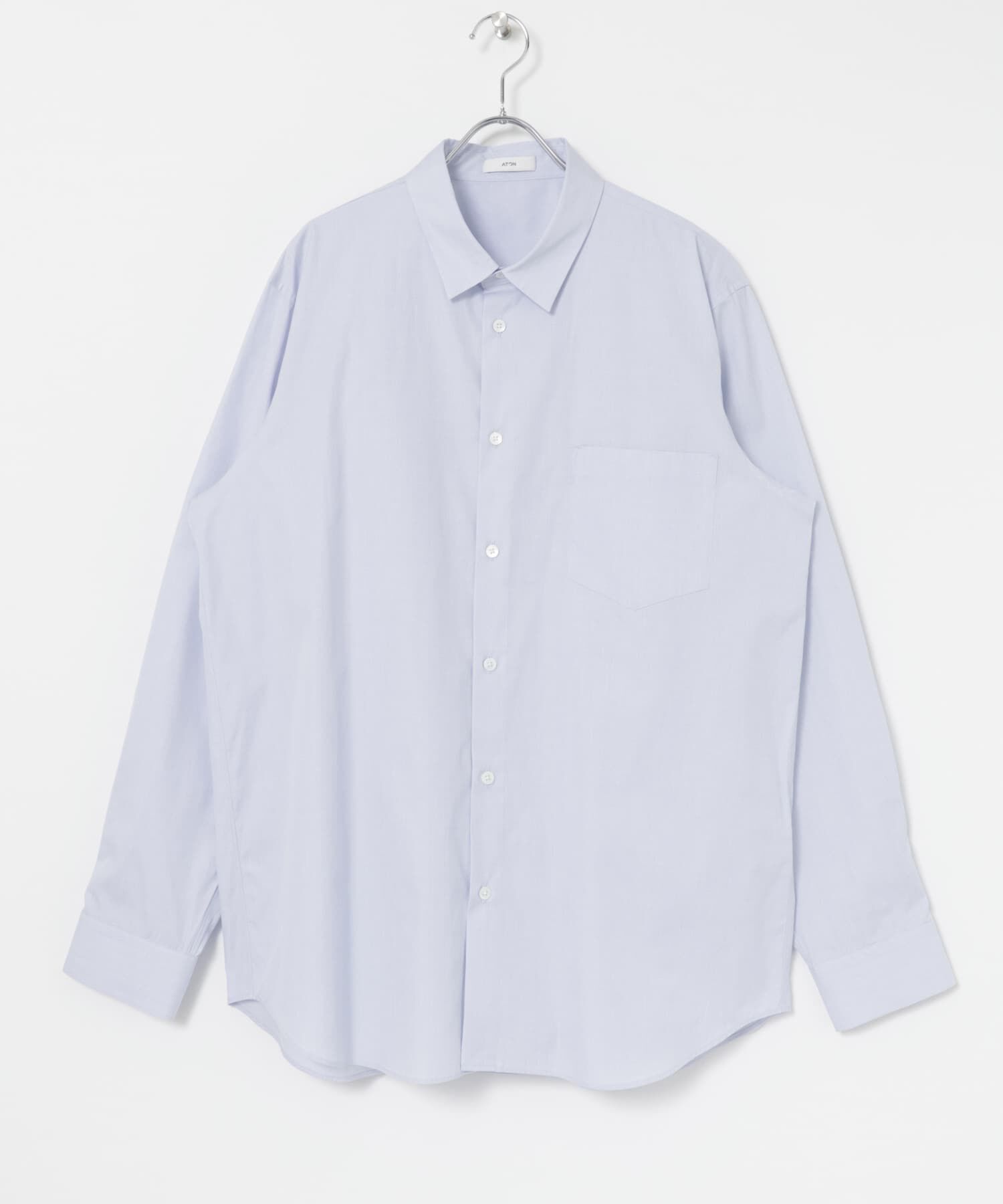 URBAN RESEARCH「ATON　GIZA BROAD STANDARD SHIRTS」|シャツ・ブラウス|ブルー系その他