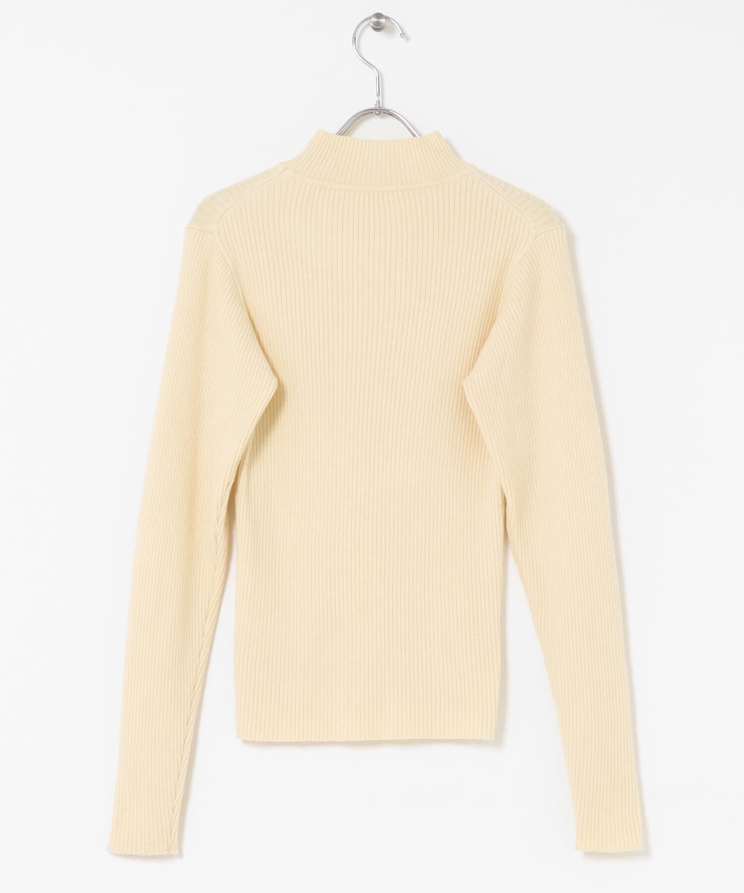 Sonny Label 「ウォッシャブルリブハイネックニットプルオーバー」|ニット・セーター|