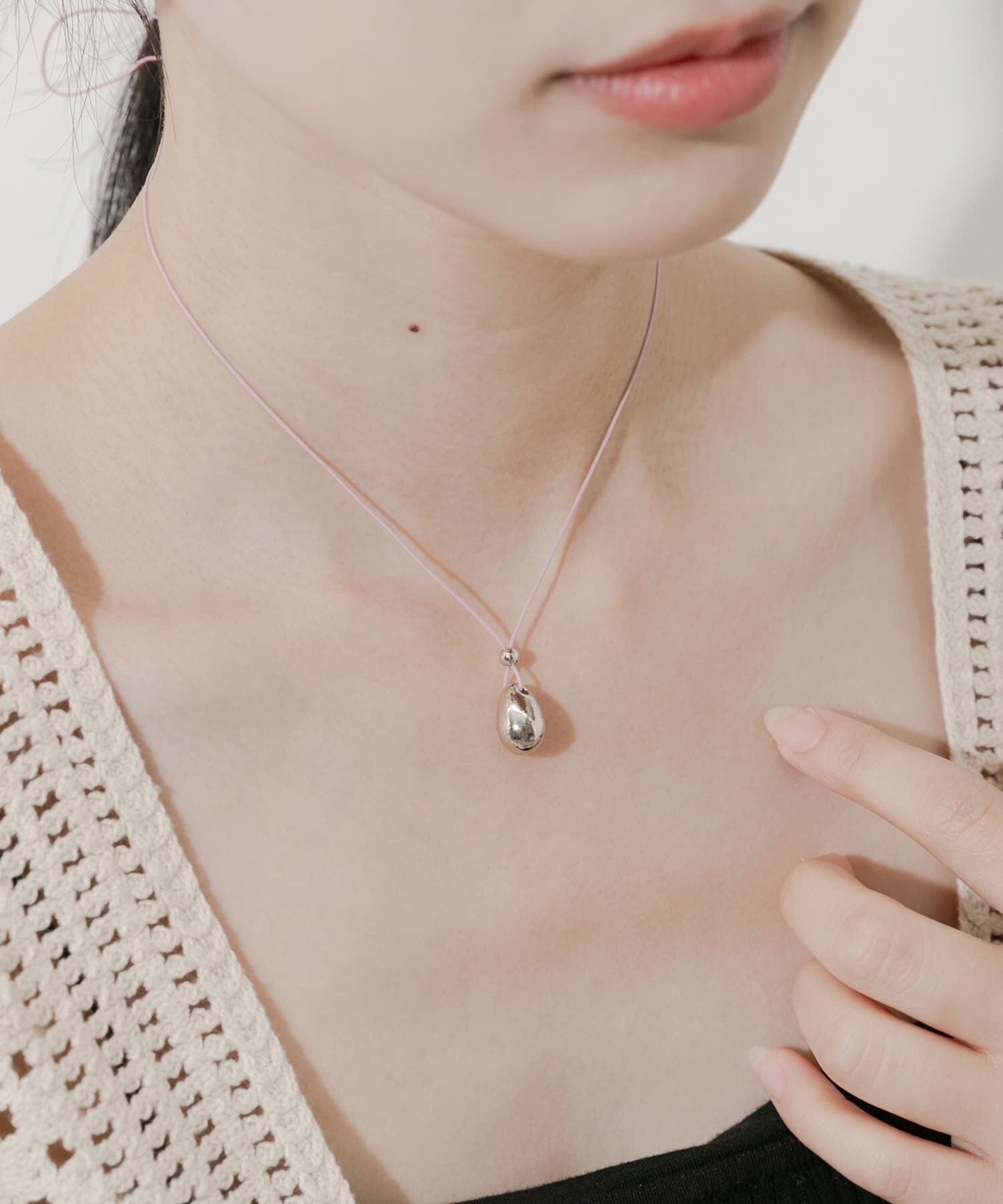 SMELLY「メタルトップカラーチョーカーネックレス」|ネックレス|