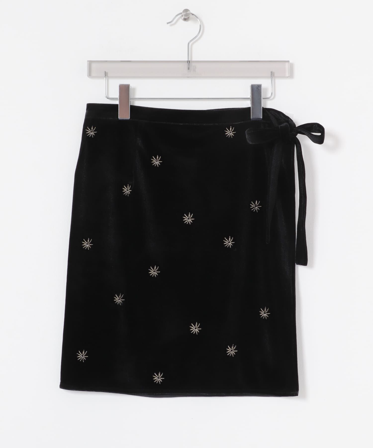 URBAN RESEARCH「ベロア刺繍ラップスカート」|スカート|