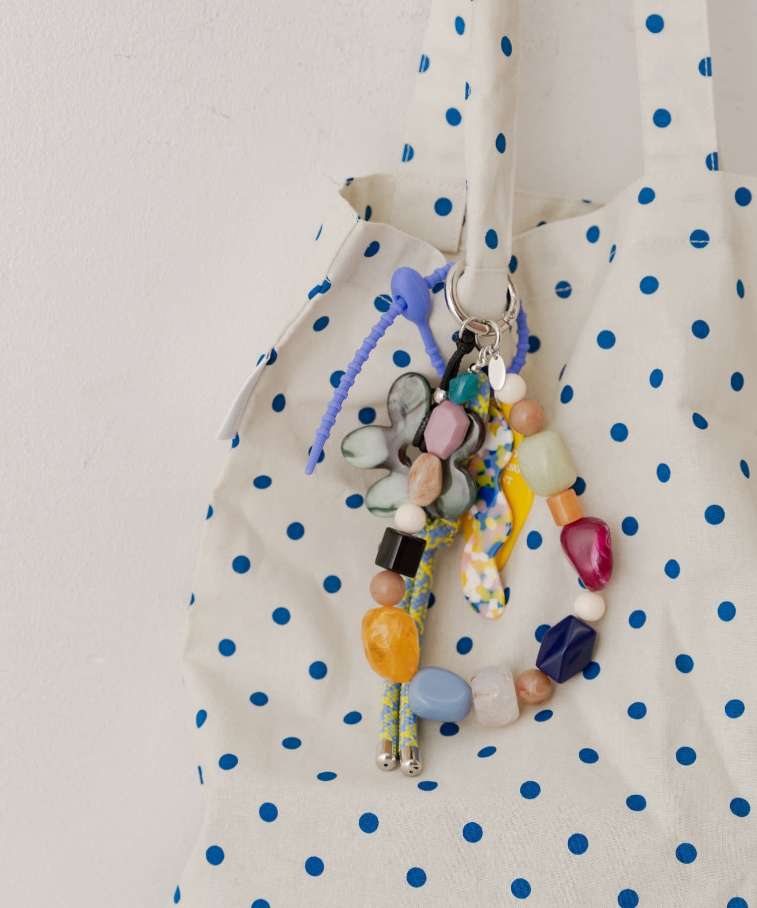 SMELLY「フラワーモチーフカラフルキーチェーン」|チャーム・キーホルダー|