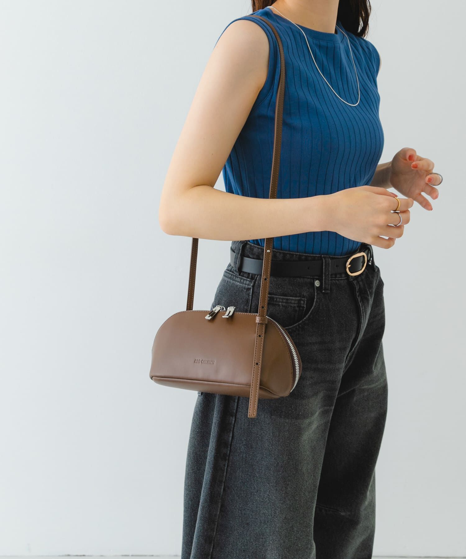 RODE SKO「ADD CULUMN　FIGRE POCHETTE」|ショルダー・メッセンジャー|ブラウン