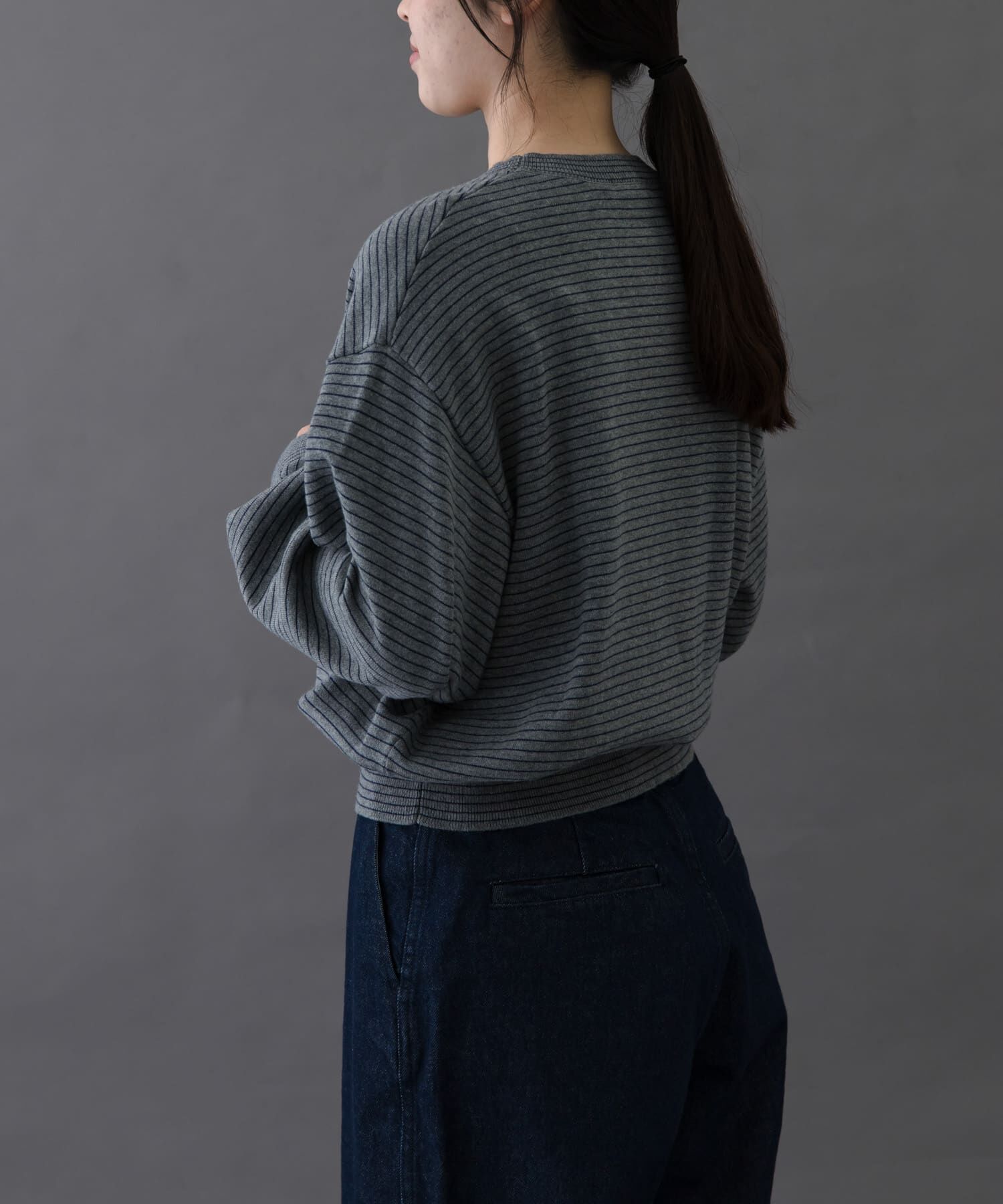 URBAN RESEARCH DOORS「FORK&SPOON　ボーダークルーネックニット」|ニット・セーター|