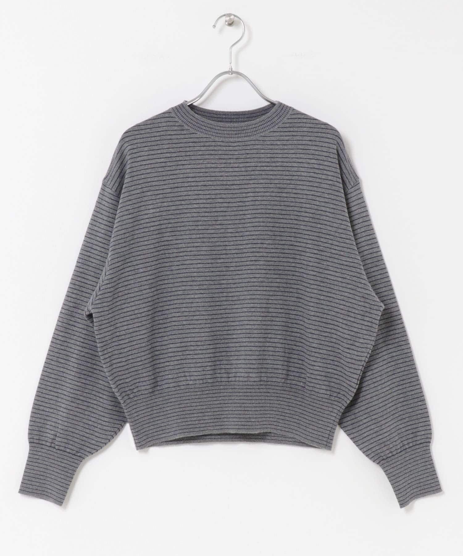 URBAN RESEARCH DOORS「FORK&SPOON　ボーダークルーネックニット」|ニット・セーター|