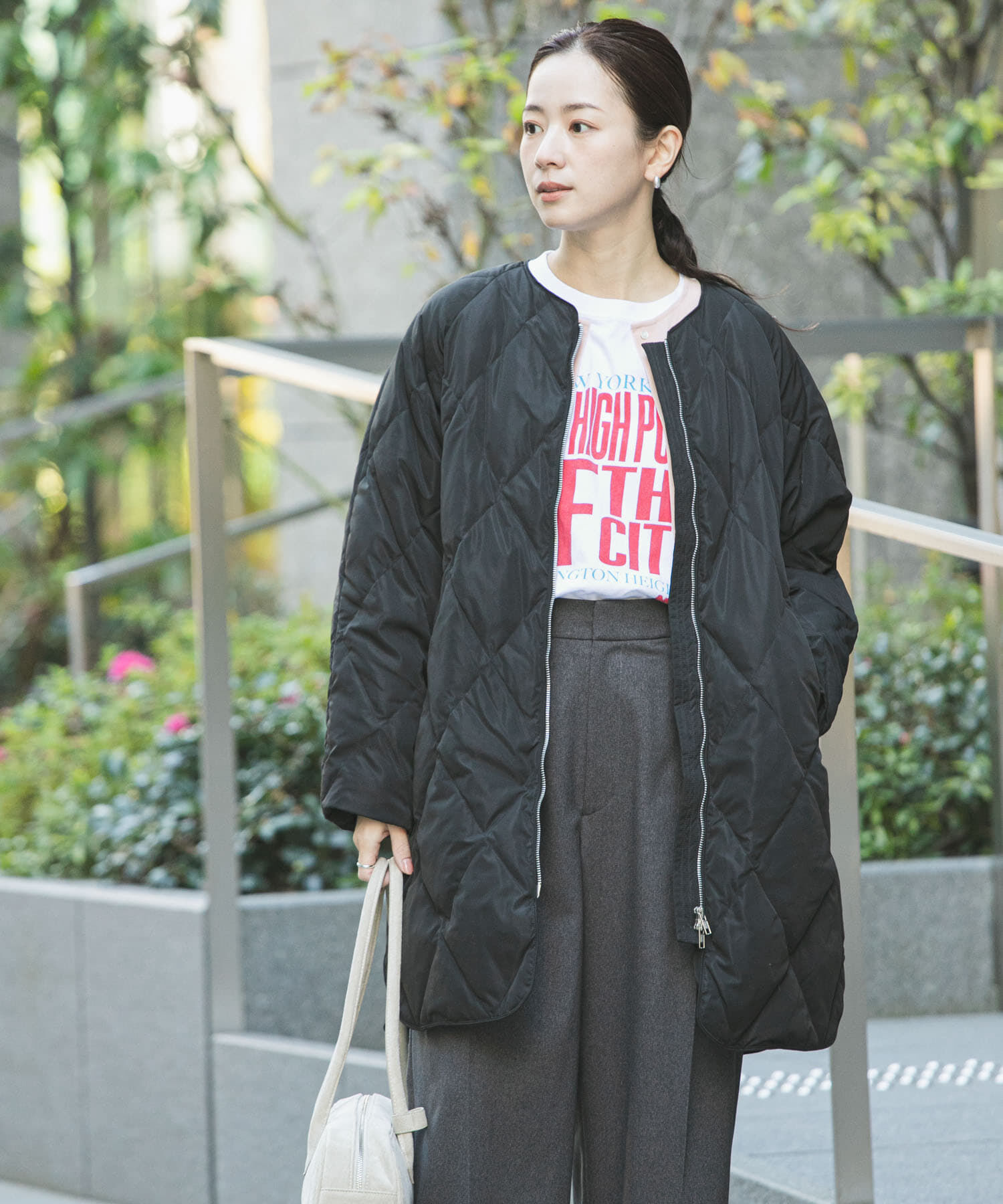 URBAN RESEARCH「『Sサイズ/WEB限定』コクーンキルティングロングダウン」|ダウン|