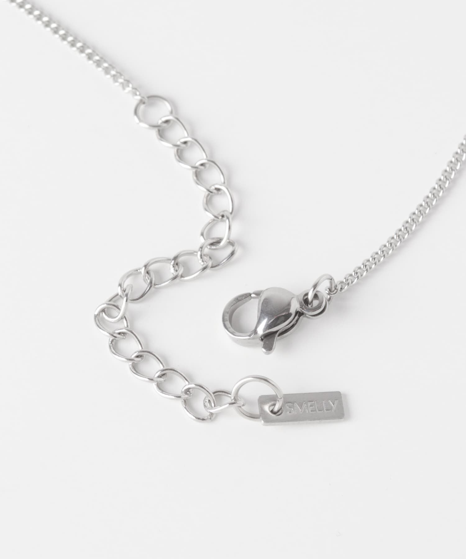 SMELLY「ステンレスハートトップパール2セットネックレス」|ネックレス|