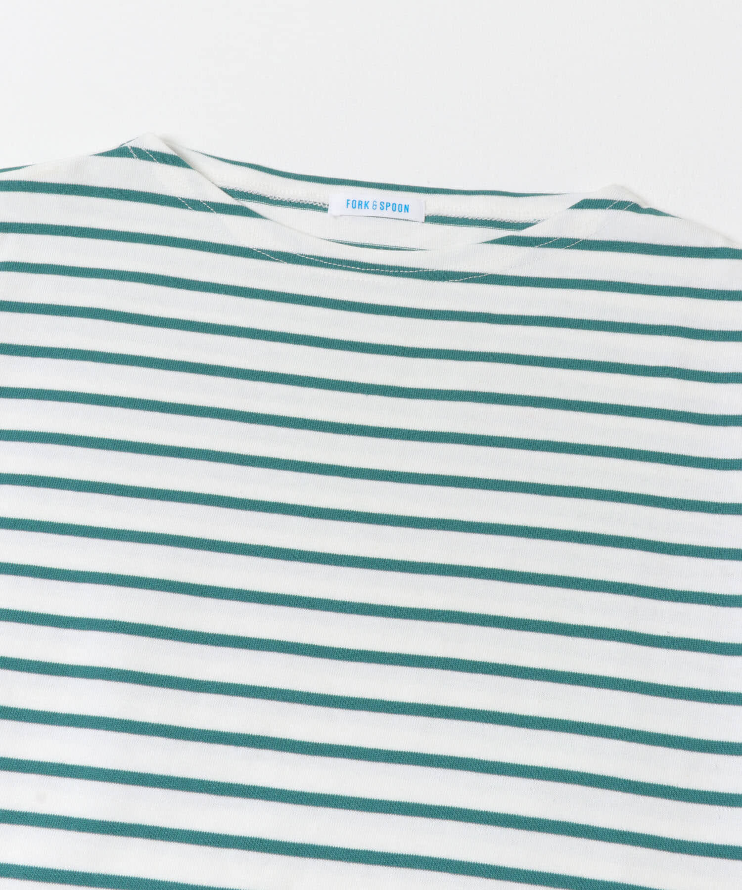URBAN RESEARCH DOORS「FORK&SPOON　ボートネックボーダー」|Tシャツ・カットソー|