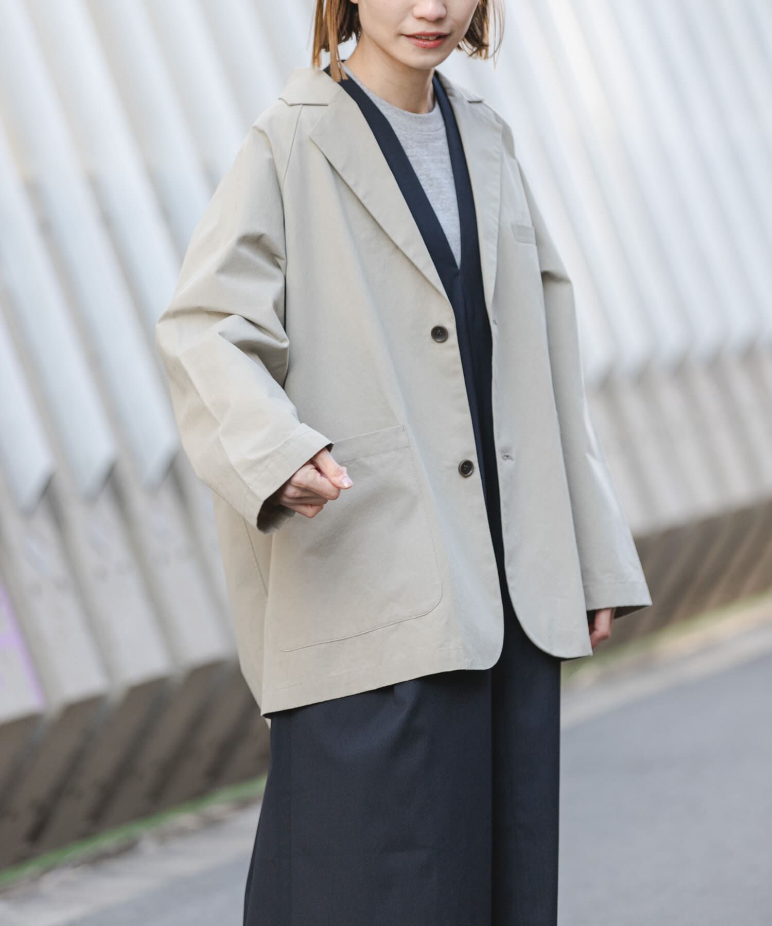 URBAN RESEARCH DOORS「FORK&SPOON　ビッグジャケット」|その他|