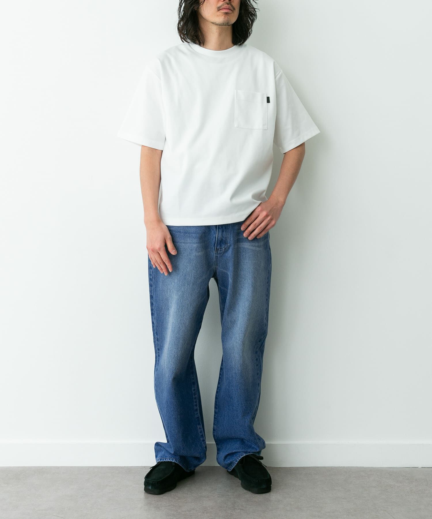 Sonny Label 「『別注』RED KAP&times;Sonny Label　ワイドデニムパンツ」|デニム|