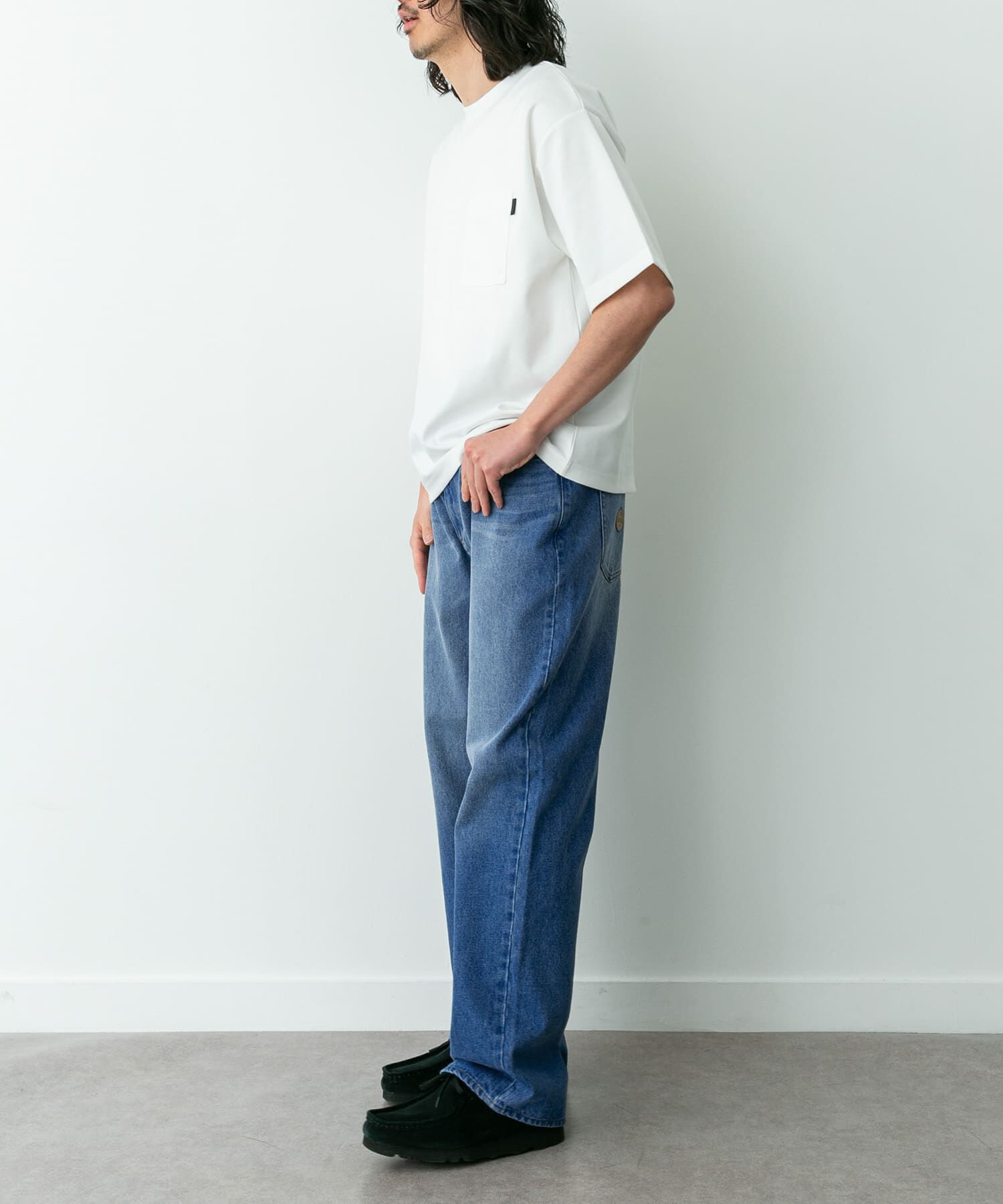 Sonny Label 「『別注』RED KAP&times;Sonny Label　ワイドデニムパンツ」|デニム|