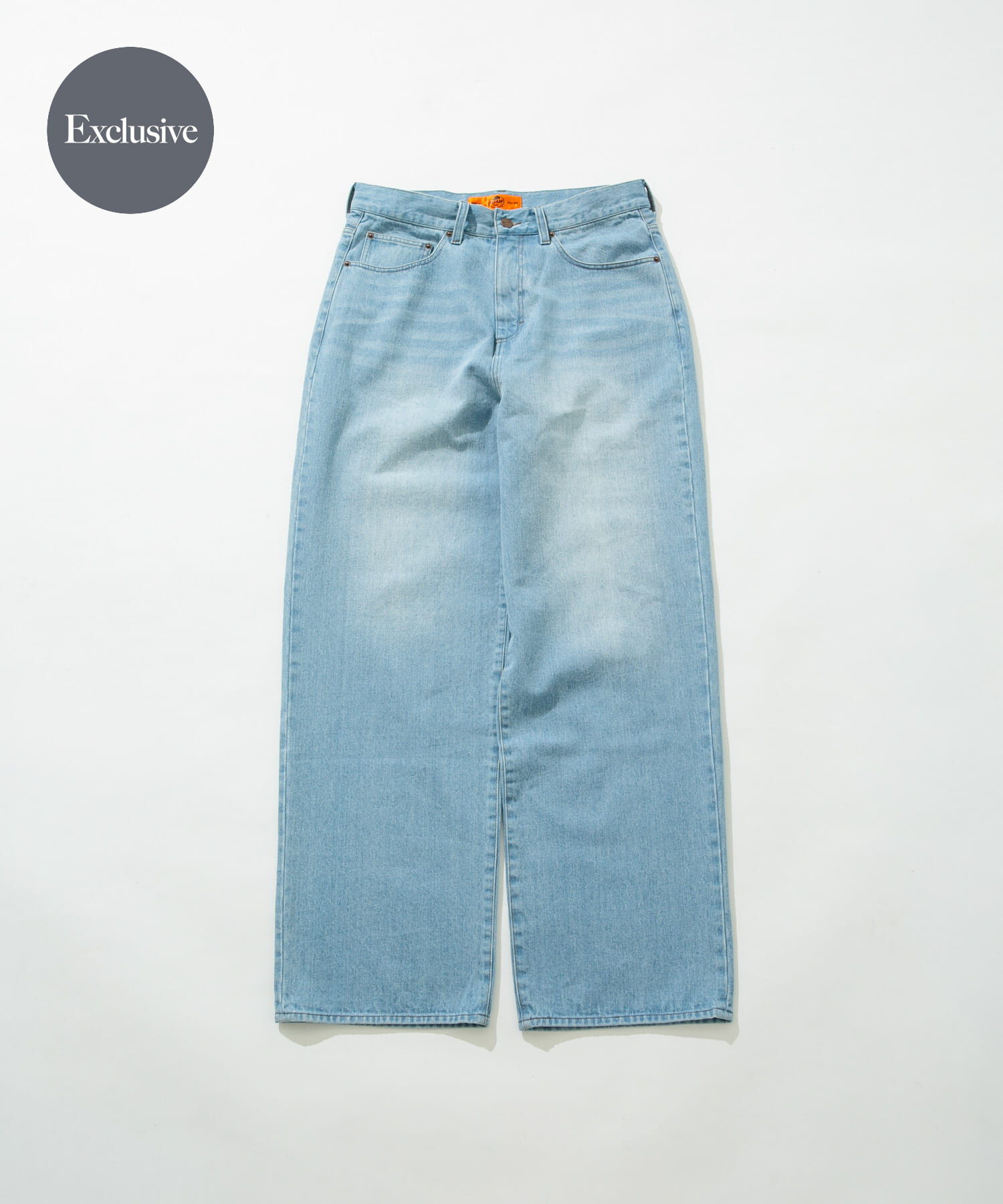 Sonny Label 「『別注』RED KAP&times;Sonny Label　ワイドデニムパンツ」|デニム|ライトインディゴブル