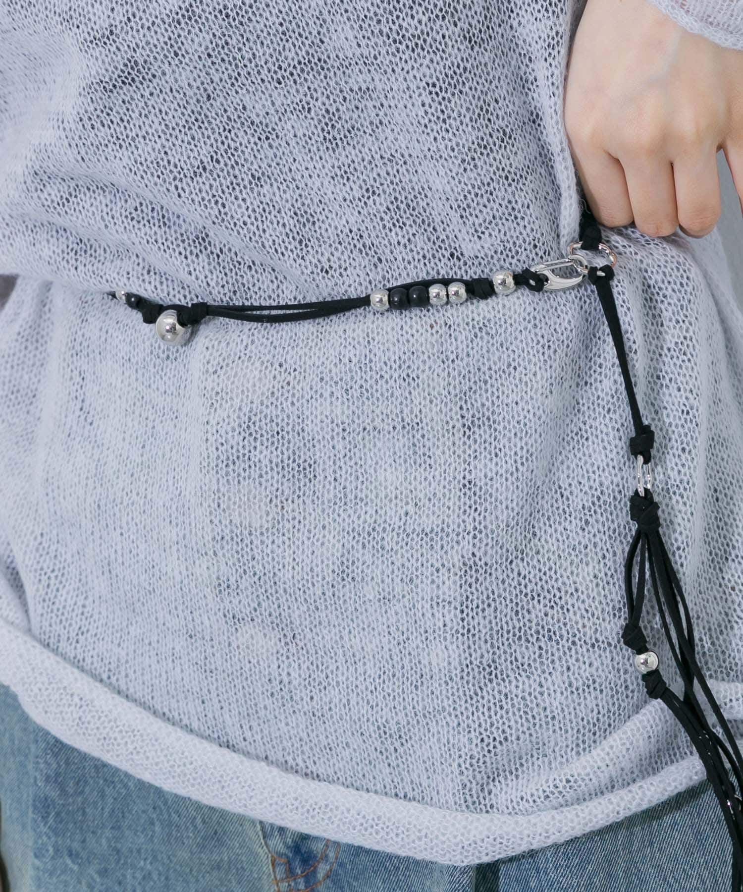 SMELLY「ボールビーズコードベルト」|ベルト|