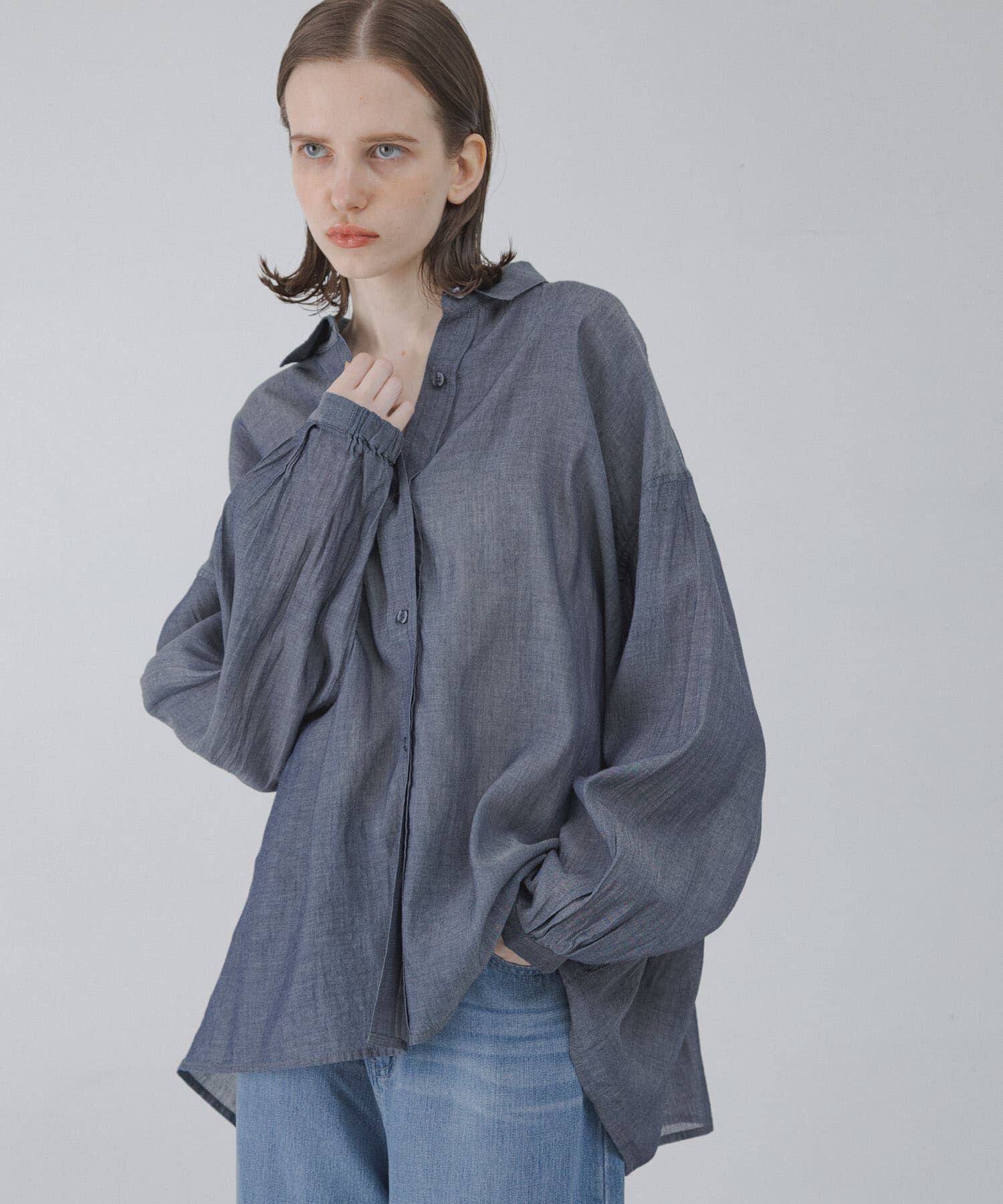 Sonny Label 「シアーデニムシャツ」|シャツ・ブラウス|