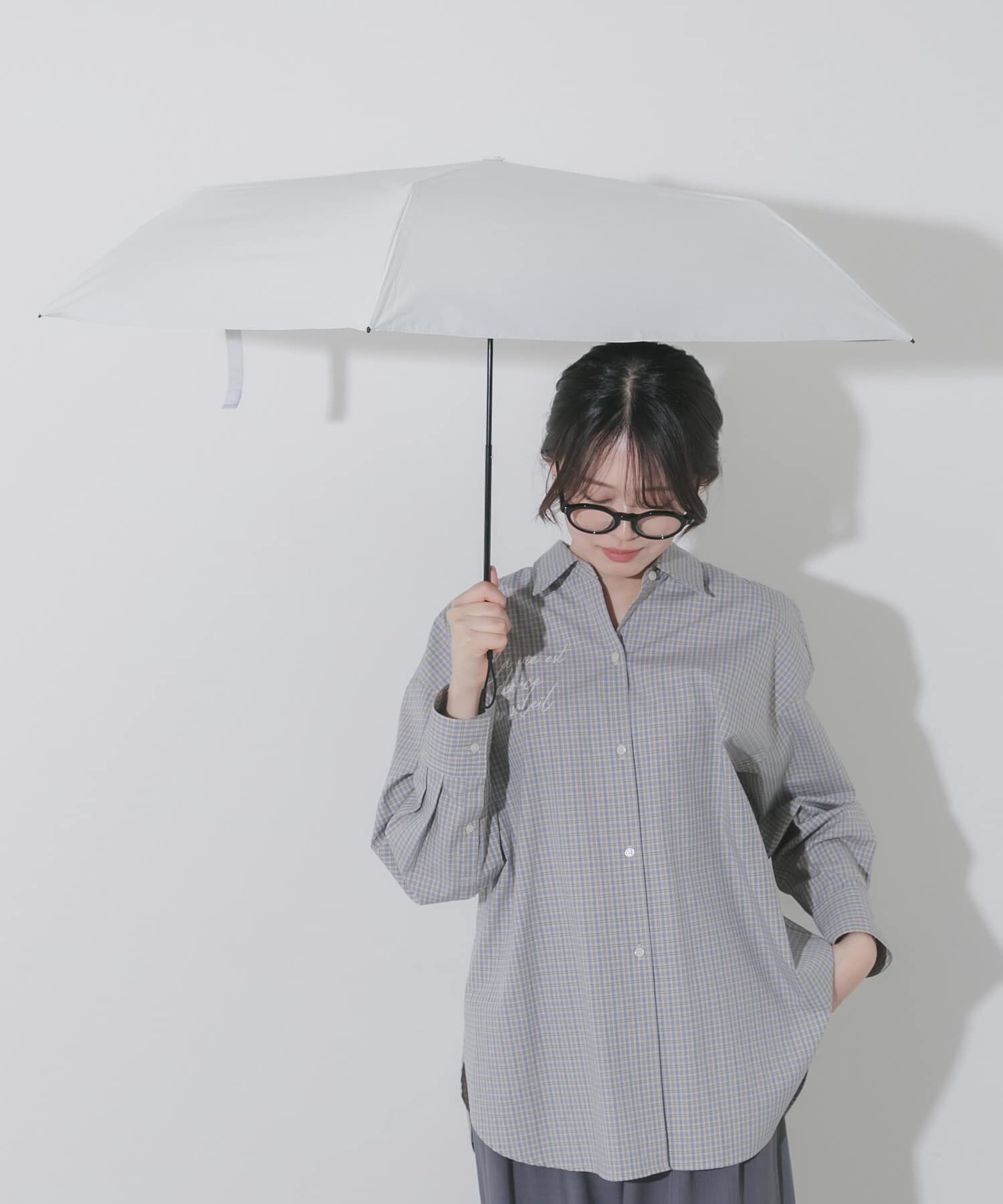 SMELLY「because　Solid Color Mini」|傘|