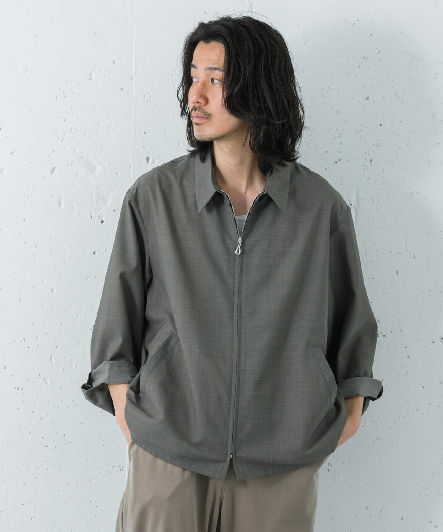 URBAN RESEARCH「WASHABLE WOOL SPORTS JACKET」|ブルゾン・スタジャン|