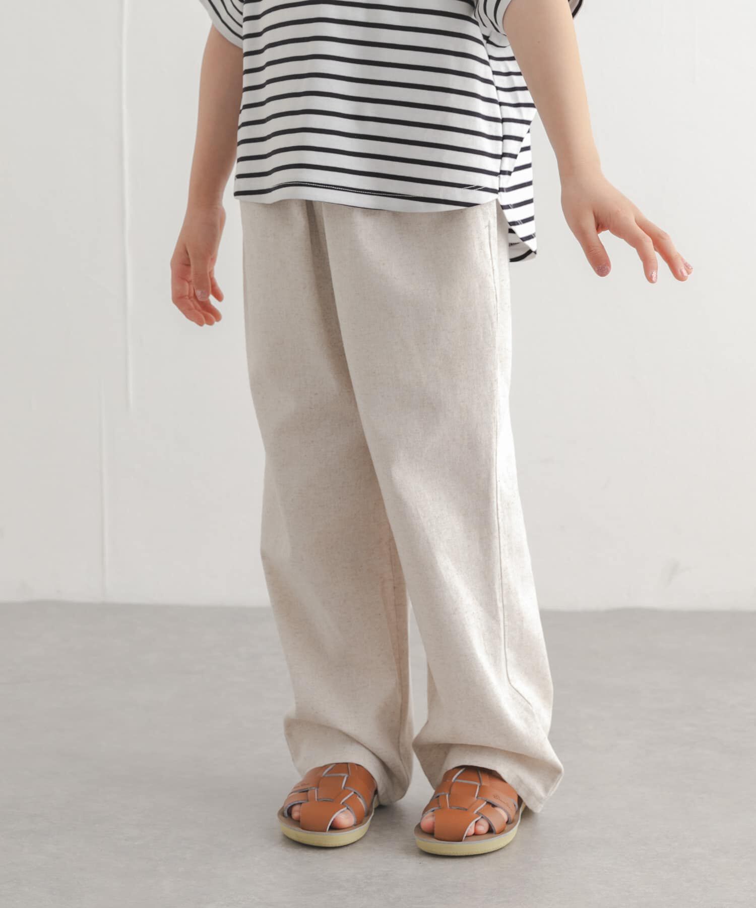 URBAN RESEARCH DOORS「コットンリネンイージーパンツ(KIDS)」|その他|