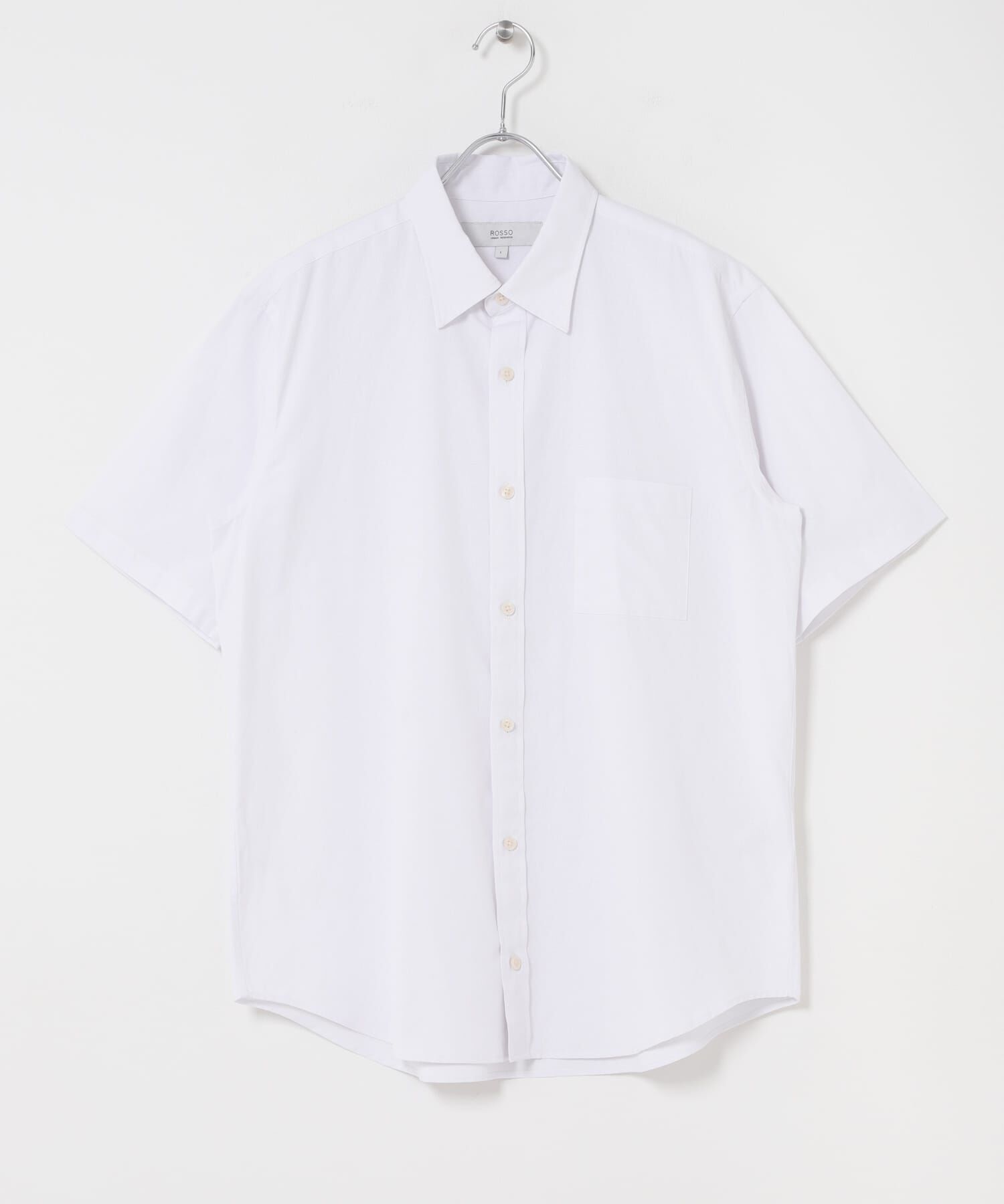 URBAN RESEARCH ROSSO「『イージーケア / XLサイズあり』ハイパフォーマンスリネン半袖シャツ」|シャツ・ブラウス|