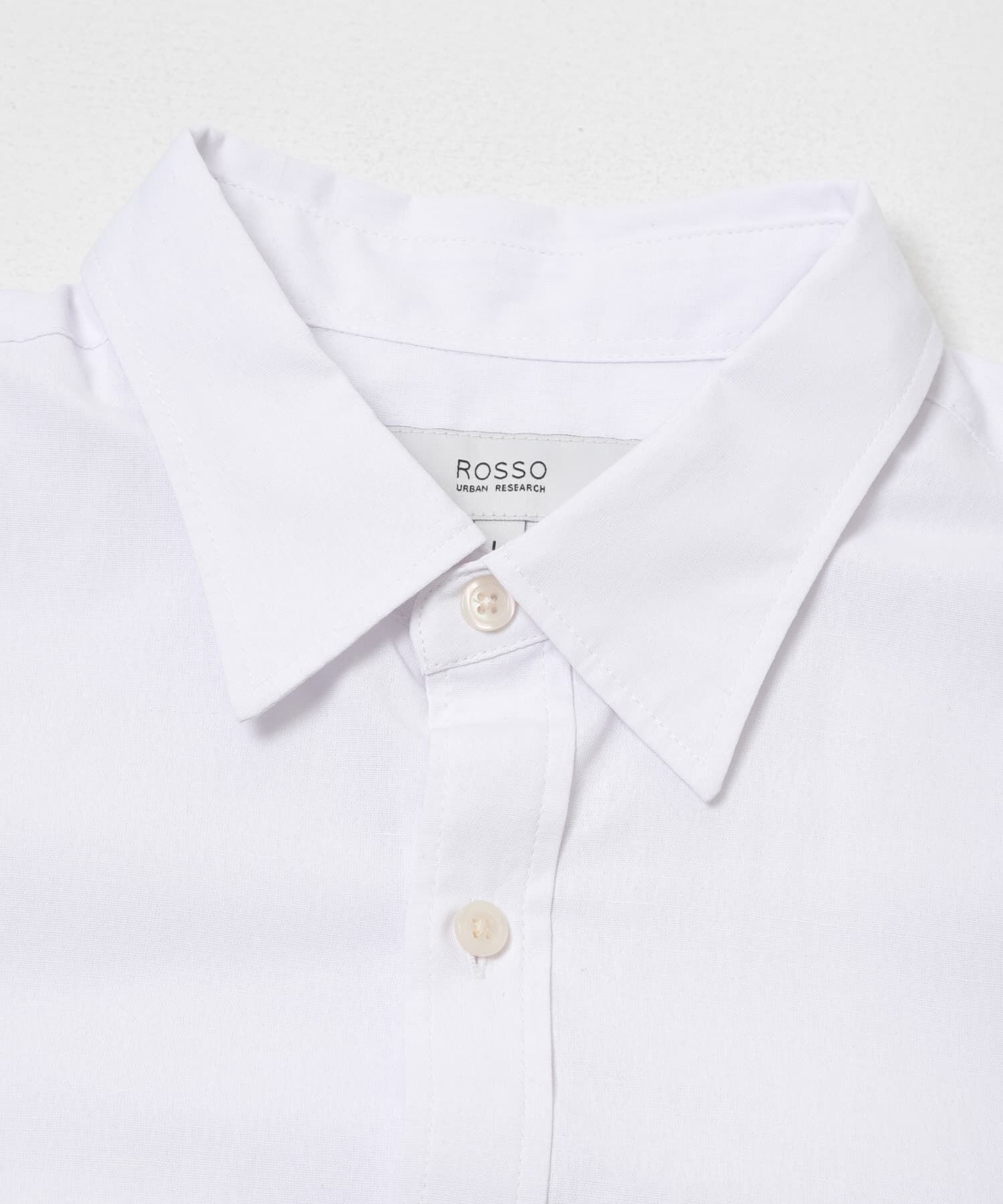URBAN RESEARCH ROSSO「『イージーケア / XLサイズあり』ハイパフォーマンスリネン半袖シャツ」|シャツ・ブラウス|