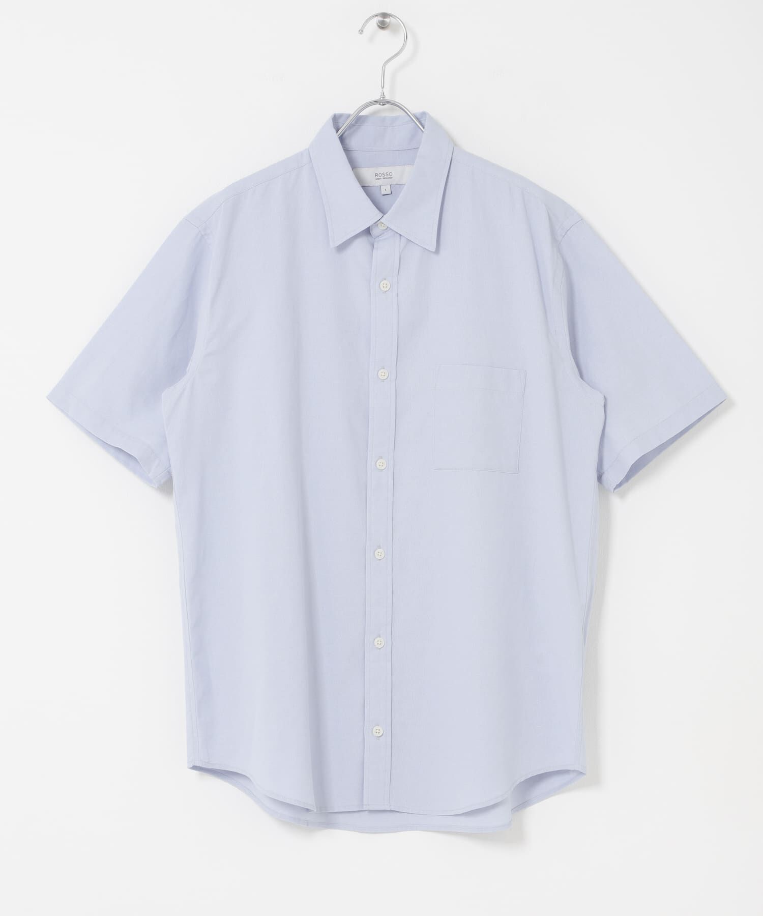 URBAN RESEARCH ROSSO「『イージーケア / XLサイズあり』ハイパフォーマンスリネン半袖シャツ」|シャツ・ブラウス|