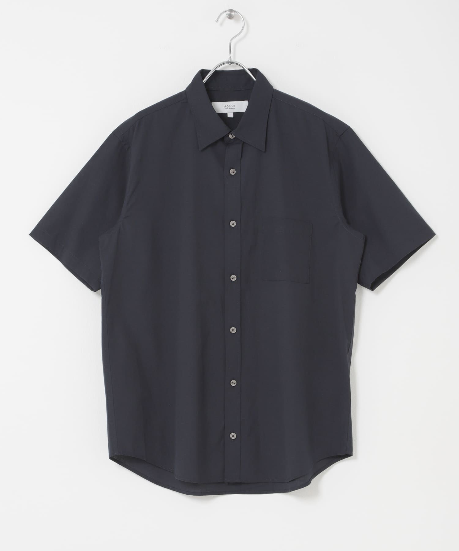 URBAN RESEARCH ROSSO「『イージーケア / XLサイズあり』ハイパフォーマンスリネン半袖シャツ」|シャツ・ブラウス|