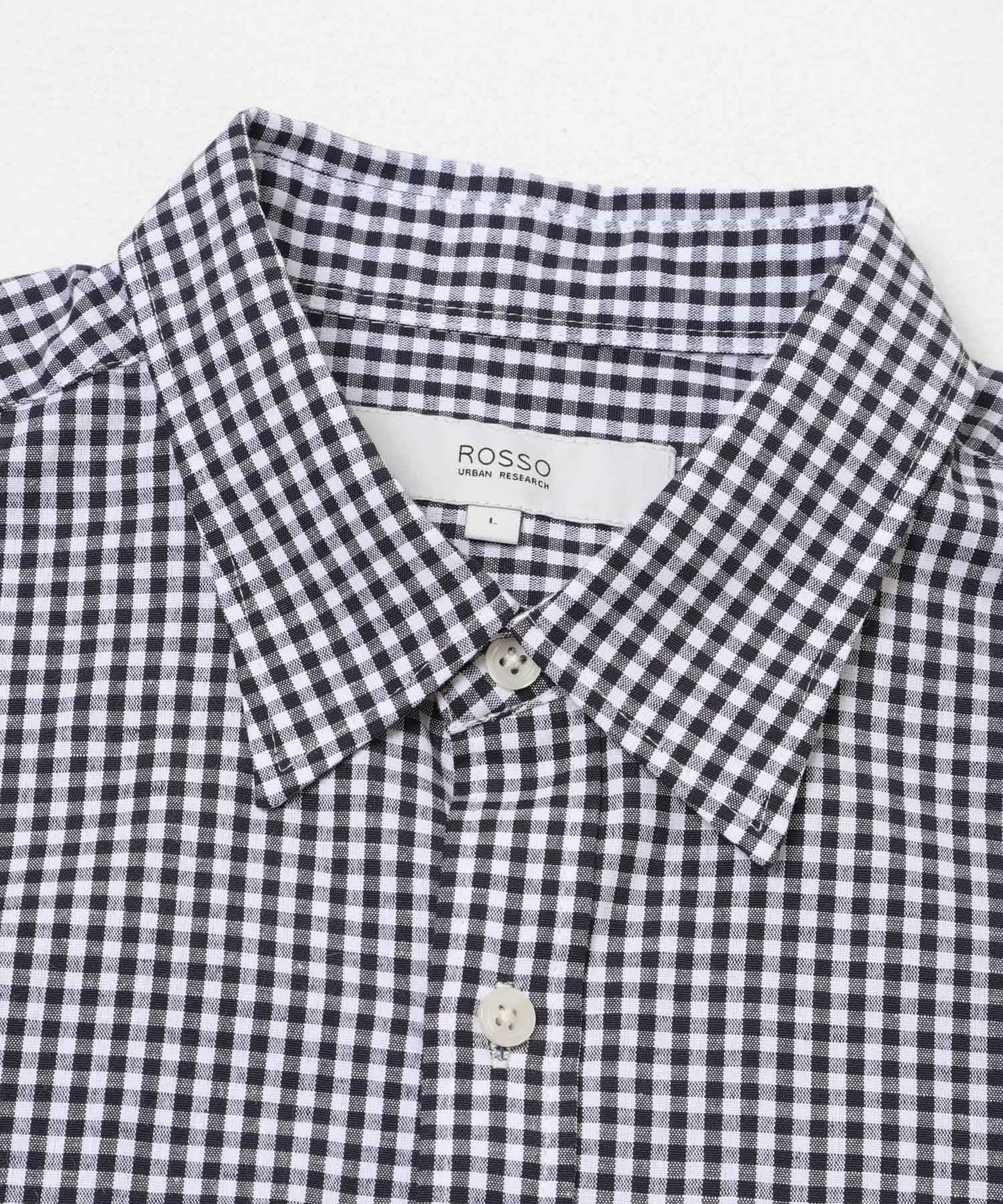 URBAN RESEARCH ROSSO「『イージーケア / XLサイズあり』ハイパフォーマンスリネン半袖シャツ」|シャツ・ブラウス|