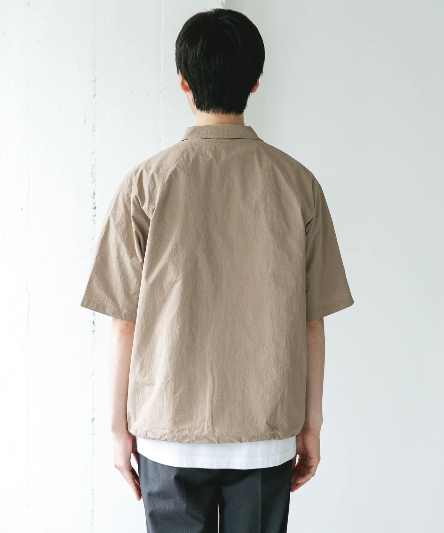 URBAN RESEARCH DOORS「フルダルナイロンハーフジップアクティブプルオーバー」|シャツ・ブラウス|