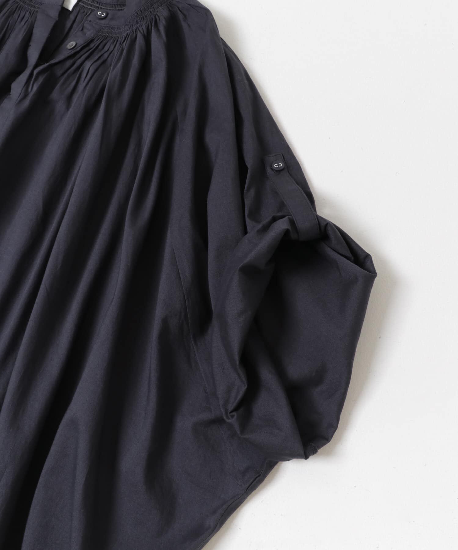 URBAN RESEARCH DOORS「コットンボイルロールアップスリーブブラウス」|シャツ・ブラウス|