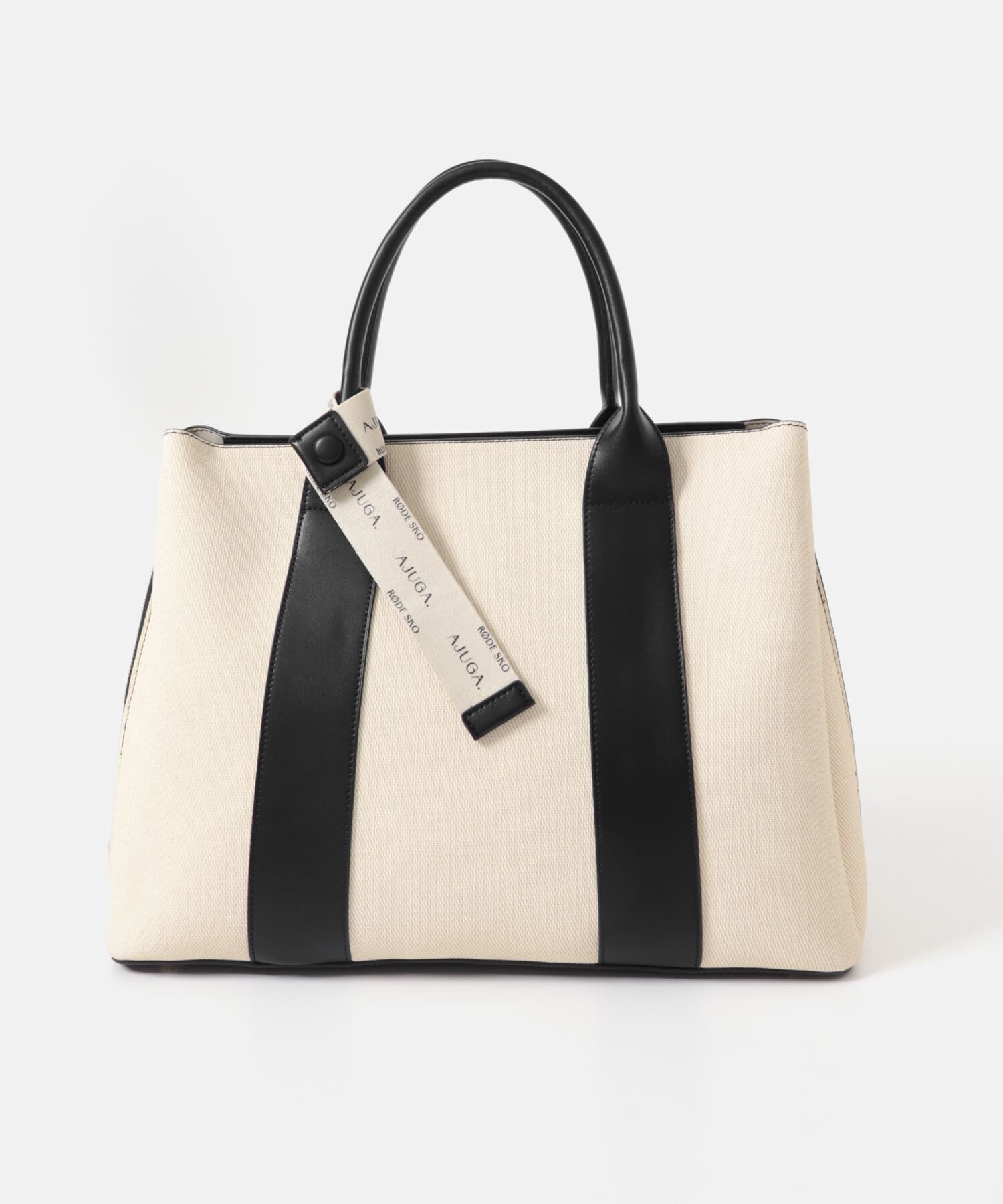 RODE SKO「『別注』AJUGA.&times;RODE SKO　ロゴリボン付ビッグトート」|トートバッグ|