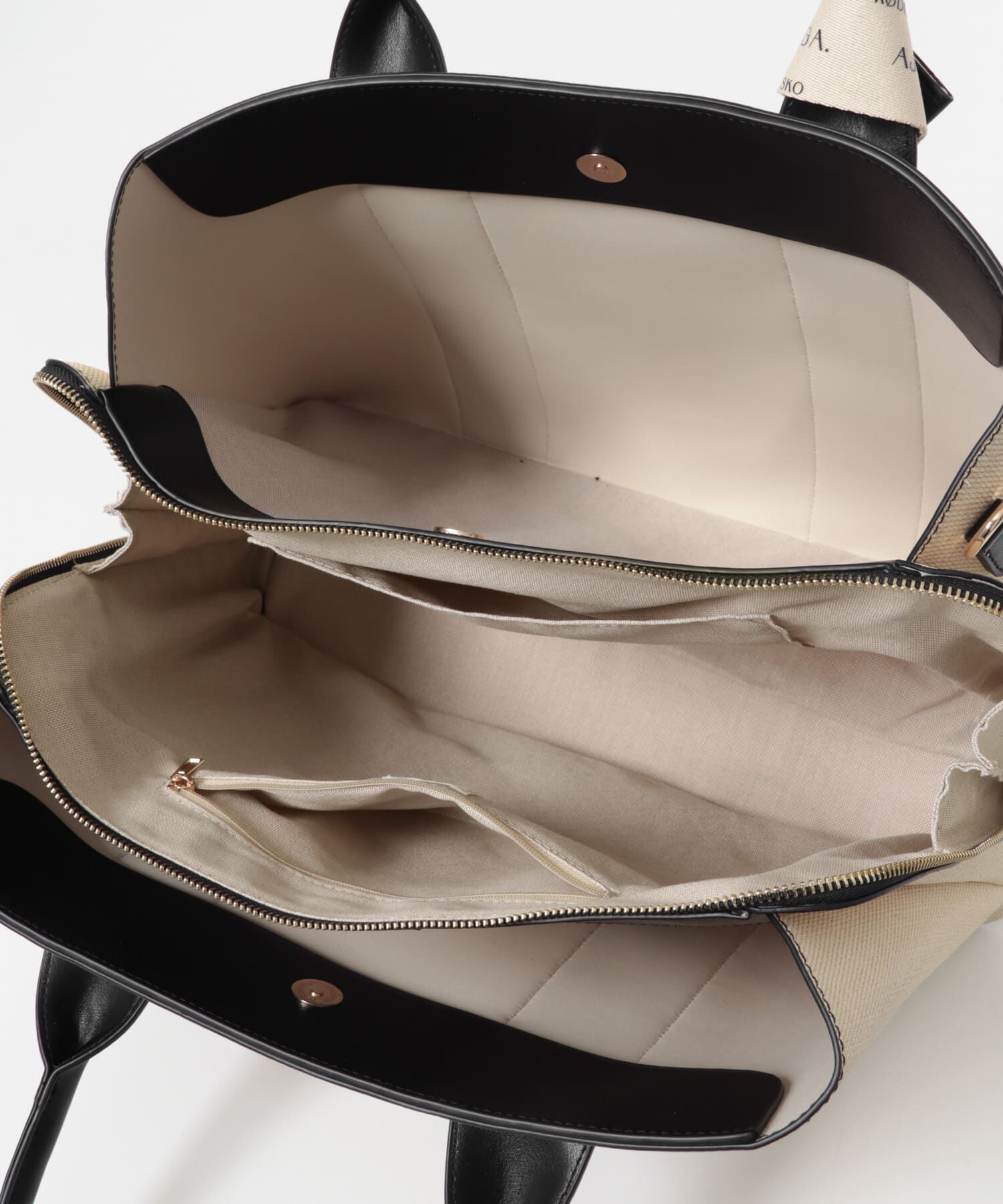 RODE SKO「『別注』AJUGA.&times;RODE SKO　ロゴリボン付ビッグトート」|トートバッグ|