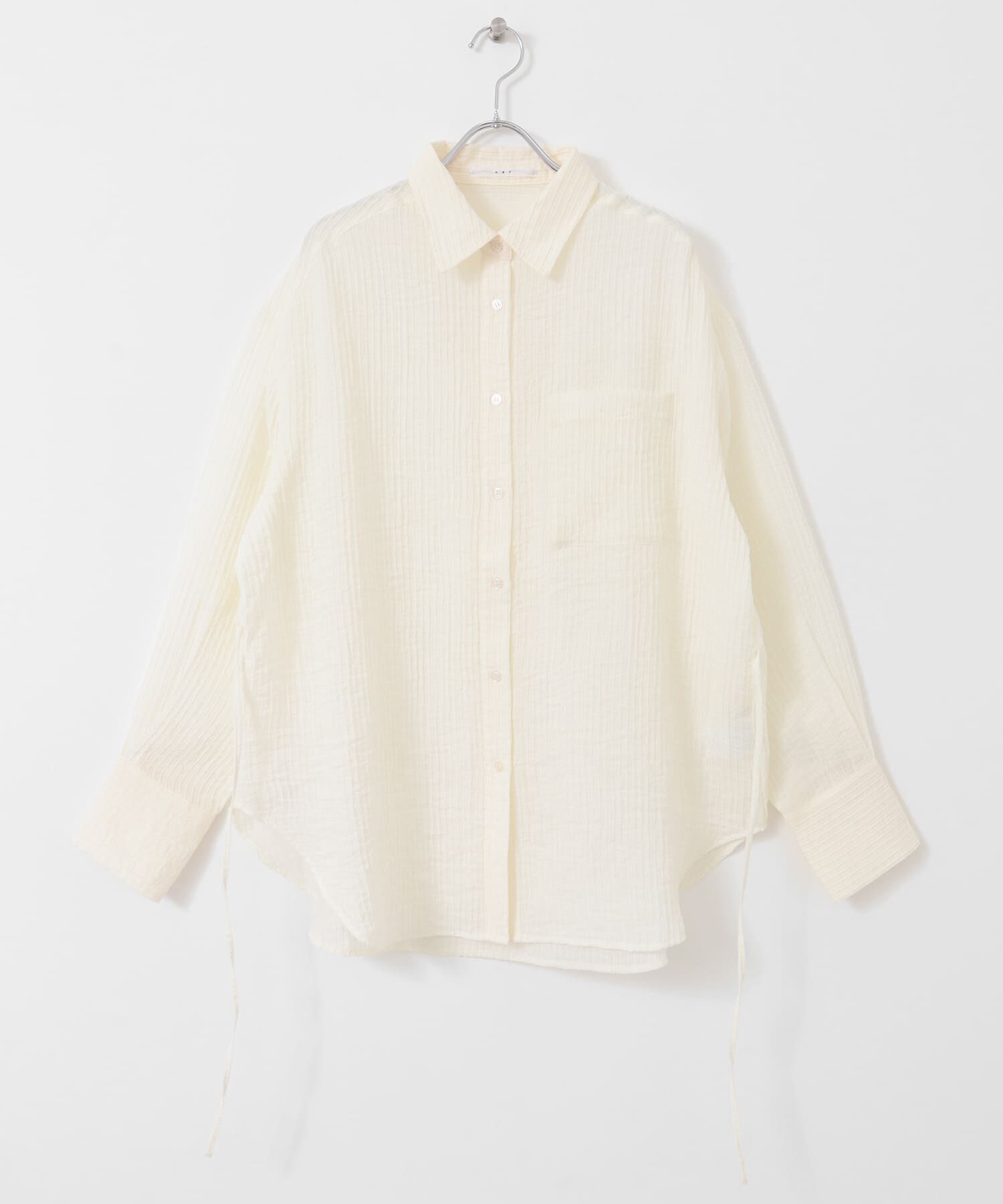  「2WAYシアーストライプシャツ」|シャツ・ブラウス|