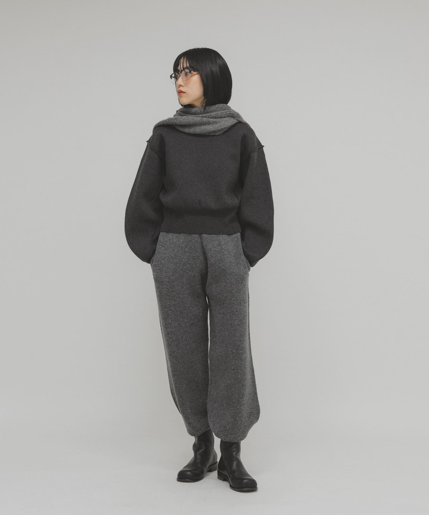  「スウェットライクニット」|ニット・セーター|