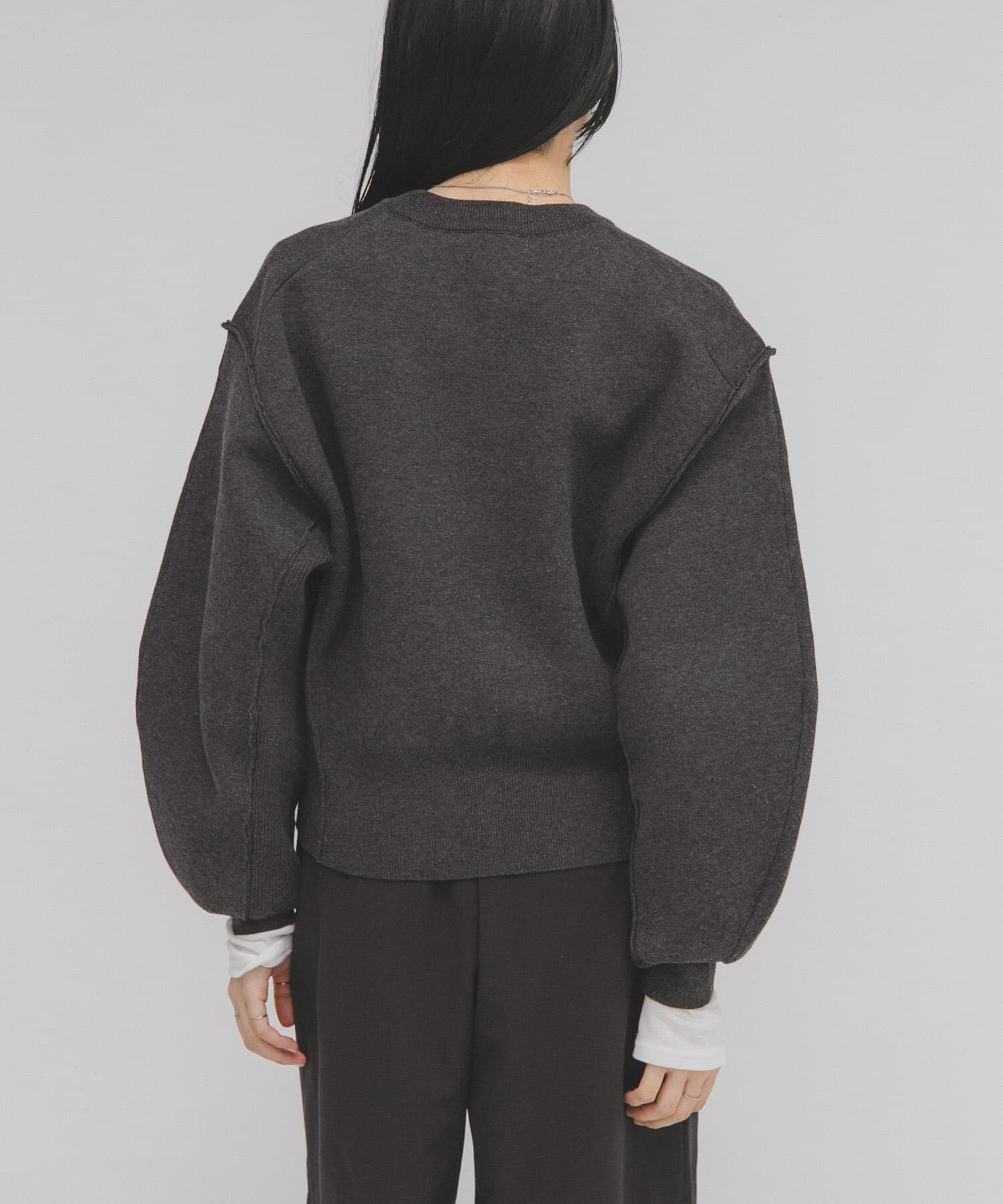  「スウェットライクニット」|ニット・セーター|