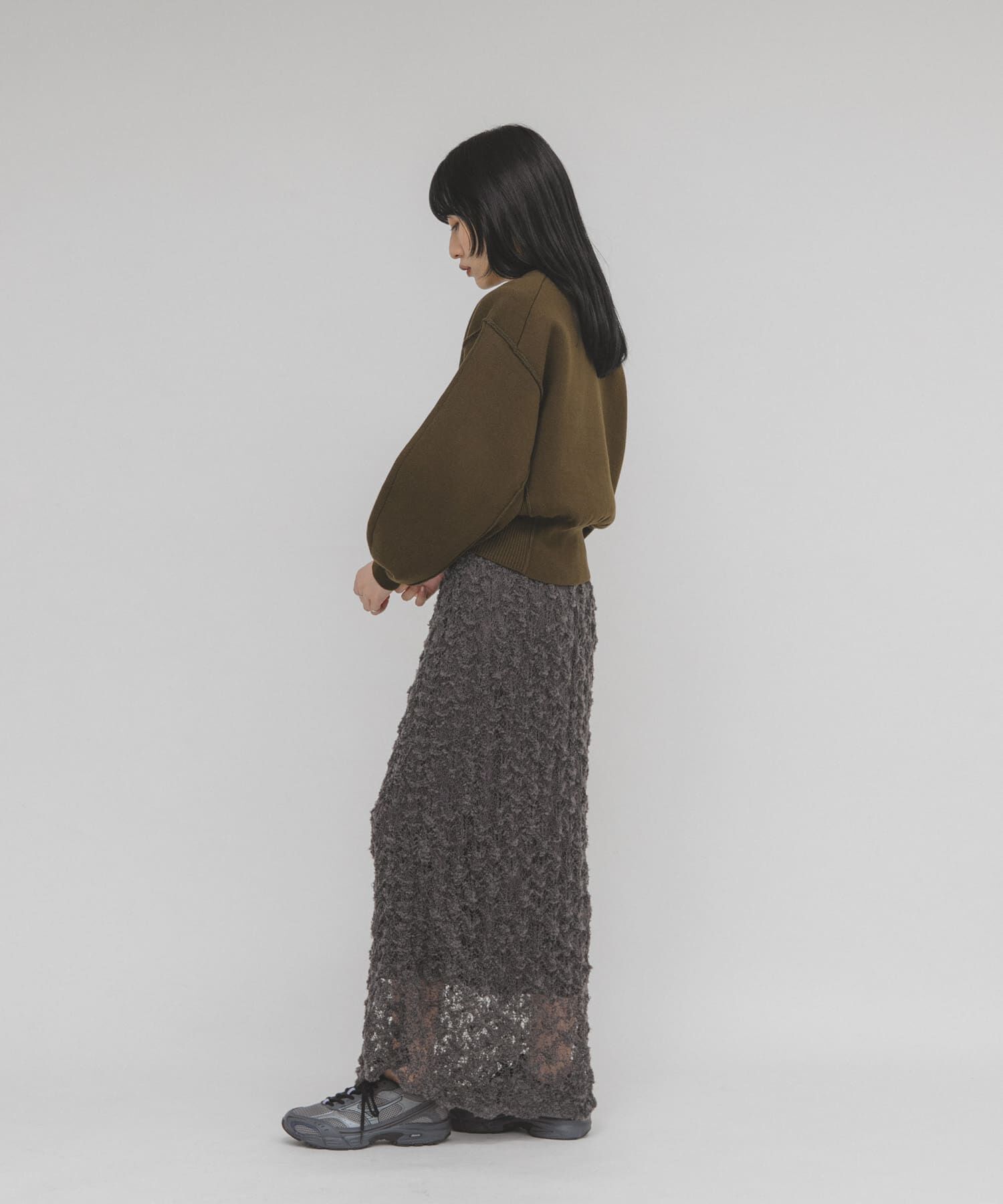  「スウェットライクニット」|ニット・セーター|