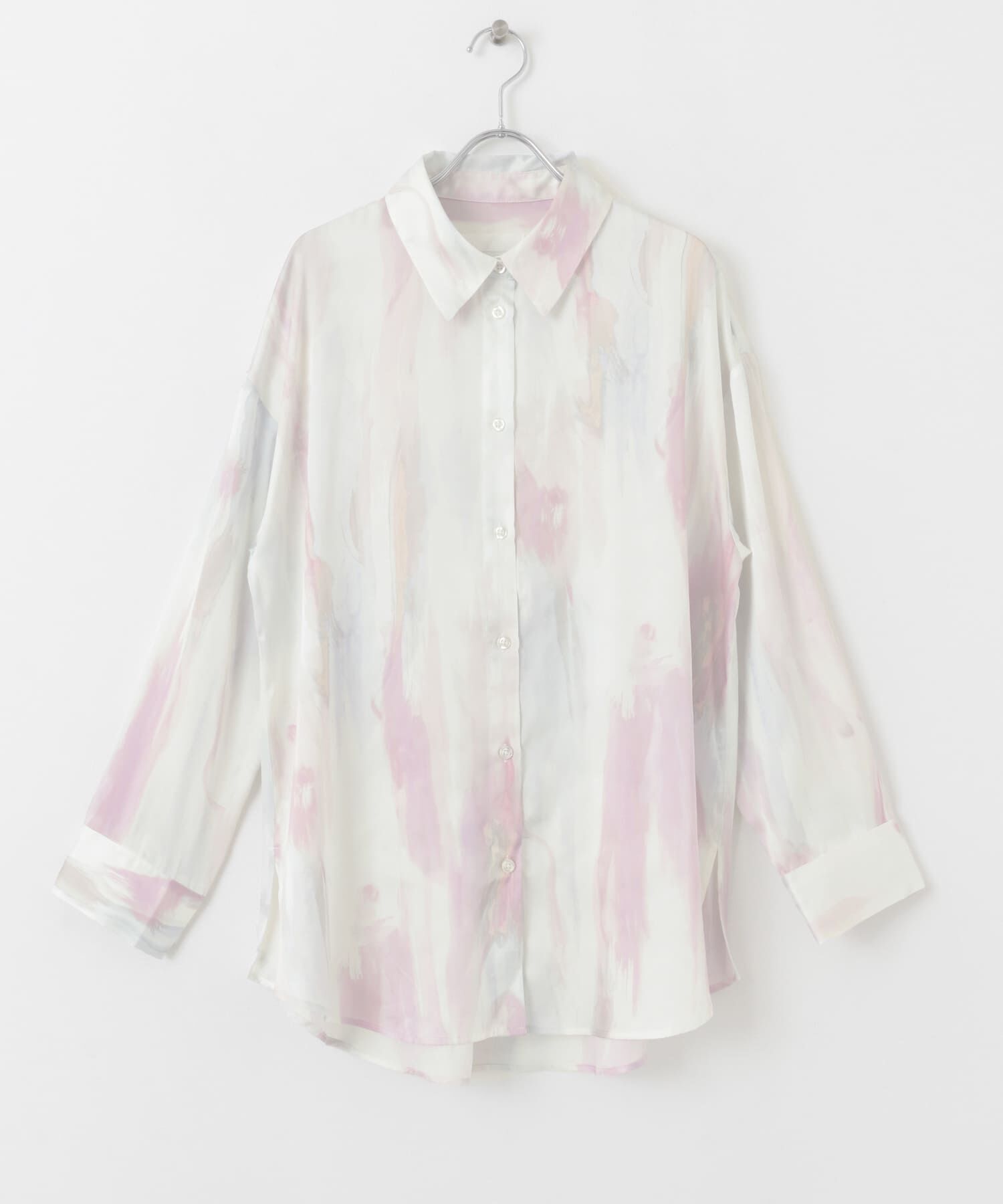 SENSE OF PLACE by URBAN RESEARCH「サテンルーズシャツ」|シャツ・ブラウス|