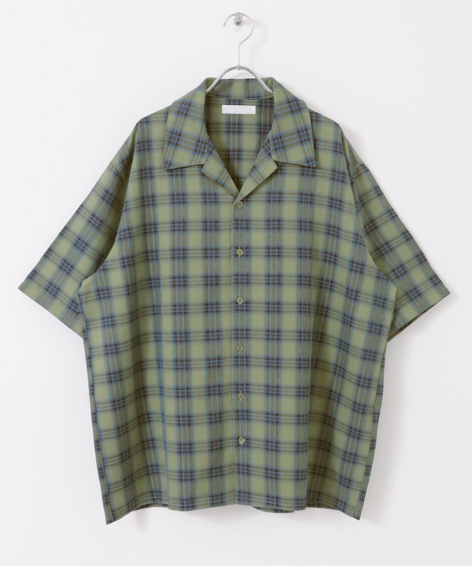 SENSE OF PLACE by URBAN RESEARCH「『ユニセックス』オンブレーチェックショートスリーブシャツ」|シャツ・ブラウス|