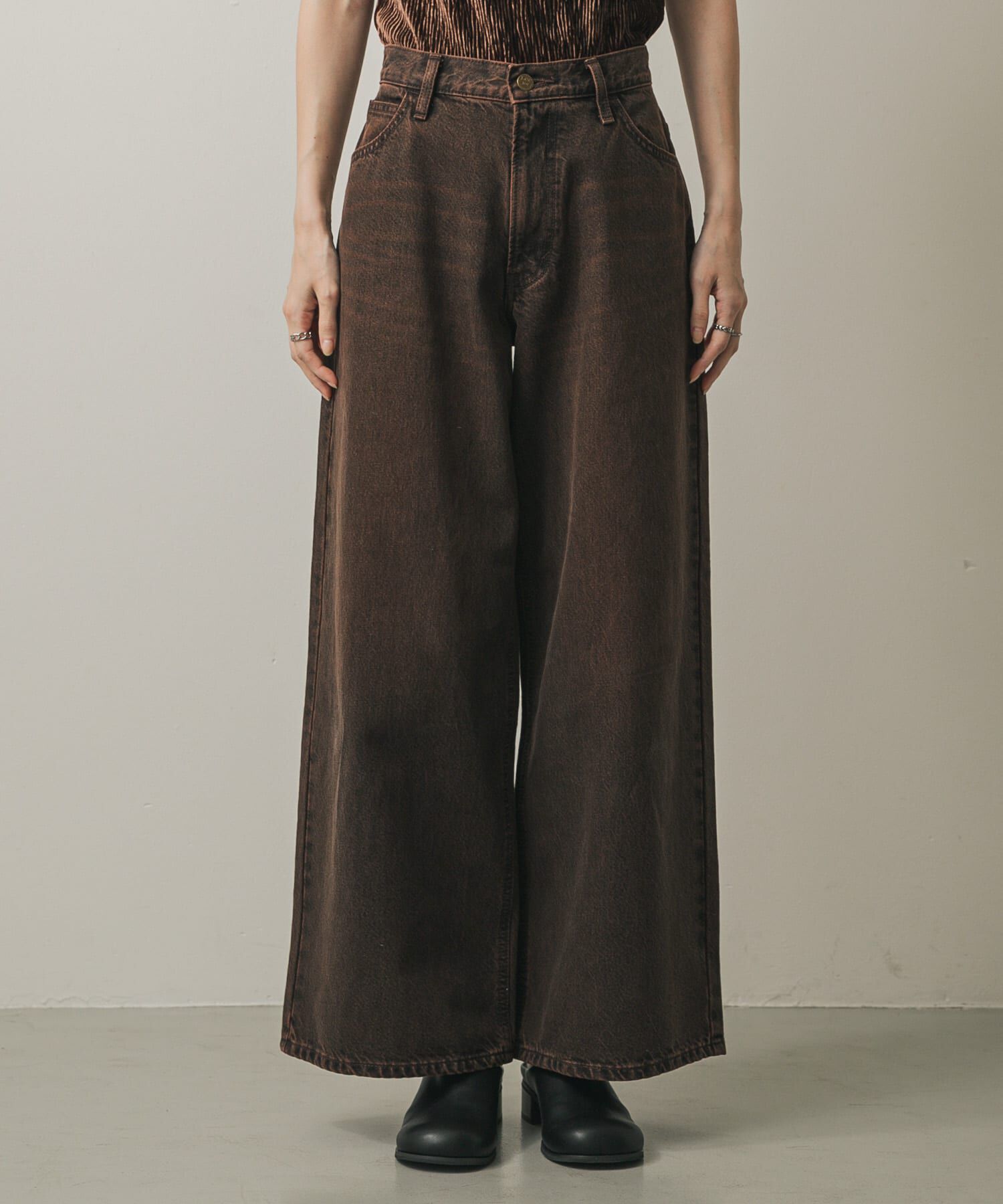 SENSE OF PLACE by URBAN RESEARCH「『別注』Lee101&times;SENSE OF PLACE　WIDEPANTS」|デニム|