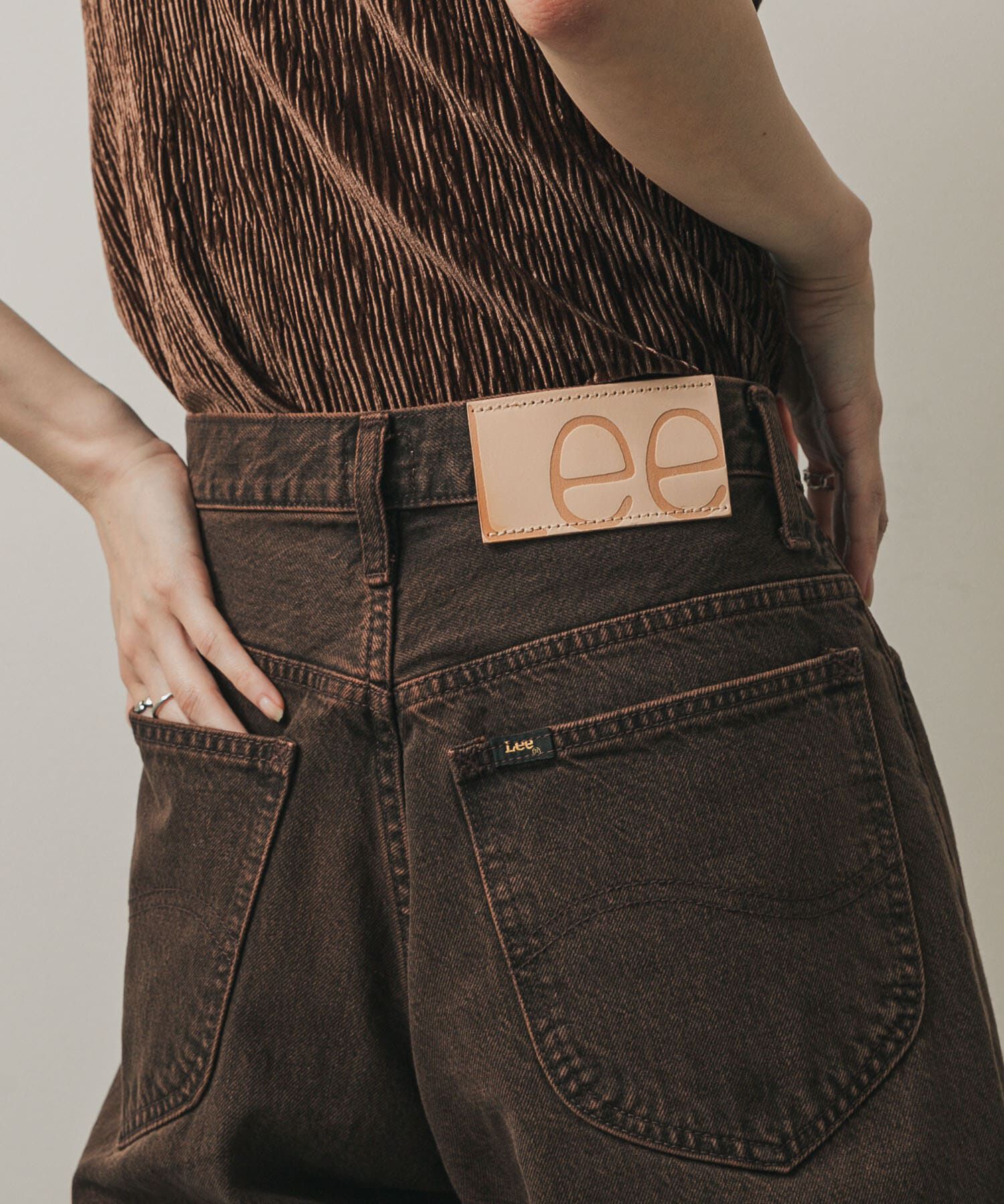 SENSE OF PLACE by URBAN RESEARCH「『別注』Lee101&times;SENSE OF PLACE　WIDEPANTS」|デニム|