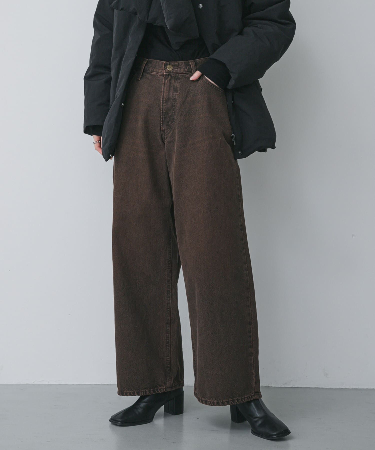 SENSE OF PLACE by URBAN RESEARCH「『別注』Lee101&times;SENSE OF PLACE　WIDEPANTS」|デニム|