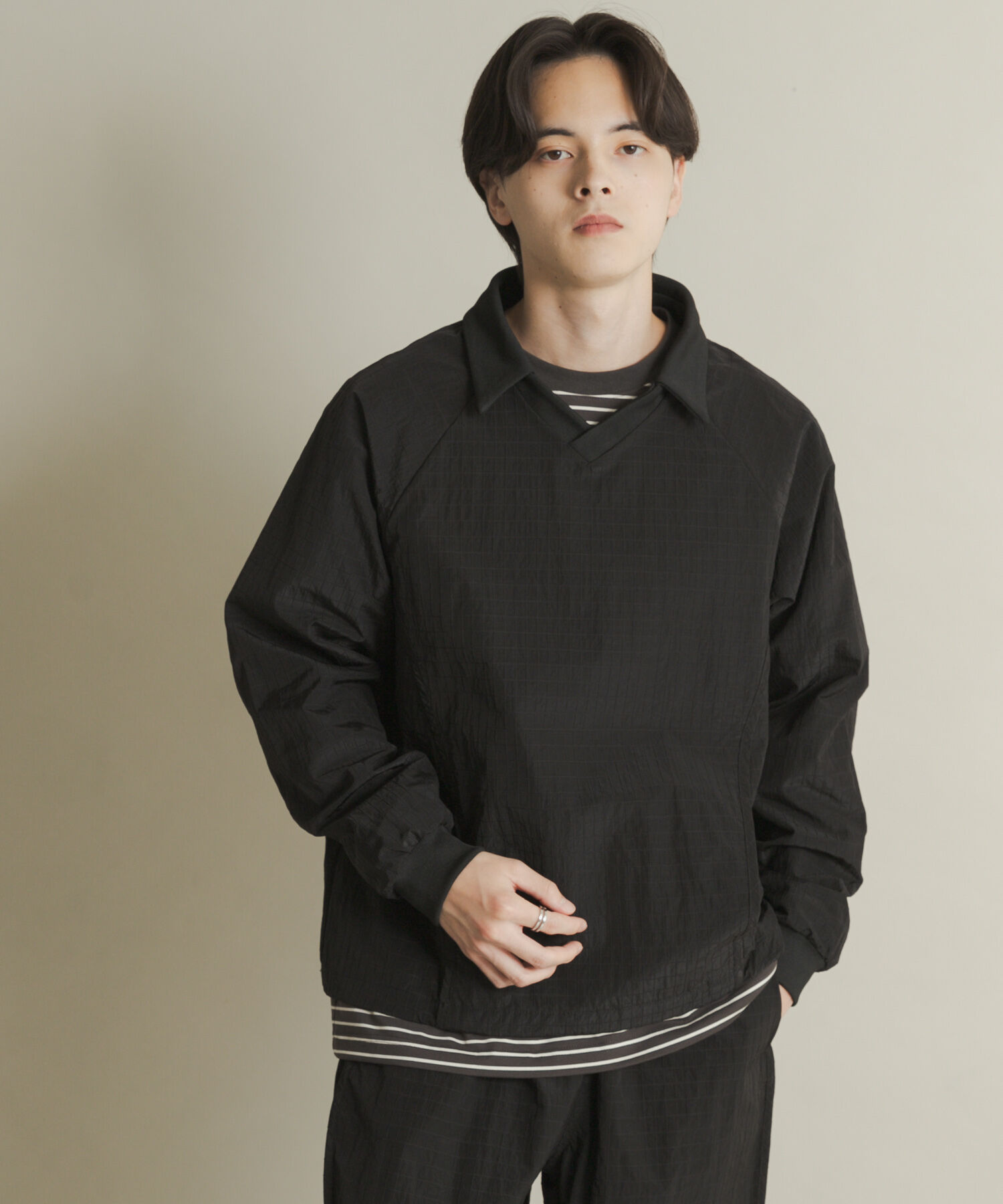 SENSE OF PLACE by URBAN RESEARCH「リップストップナイロンプルオーバー」|その他|