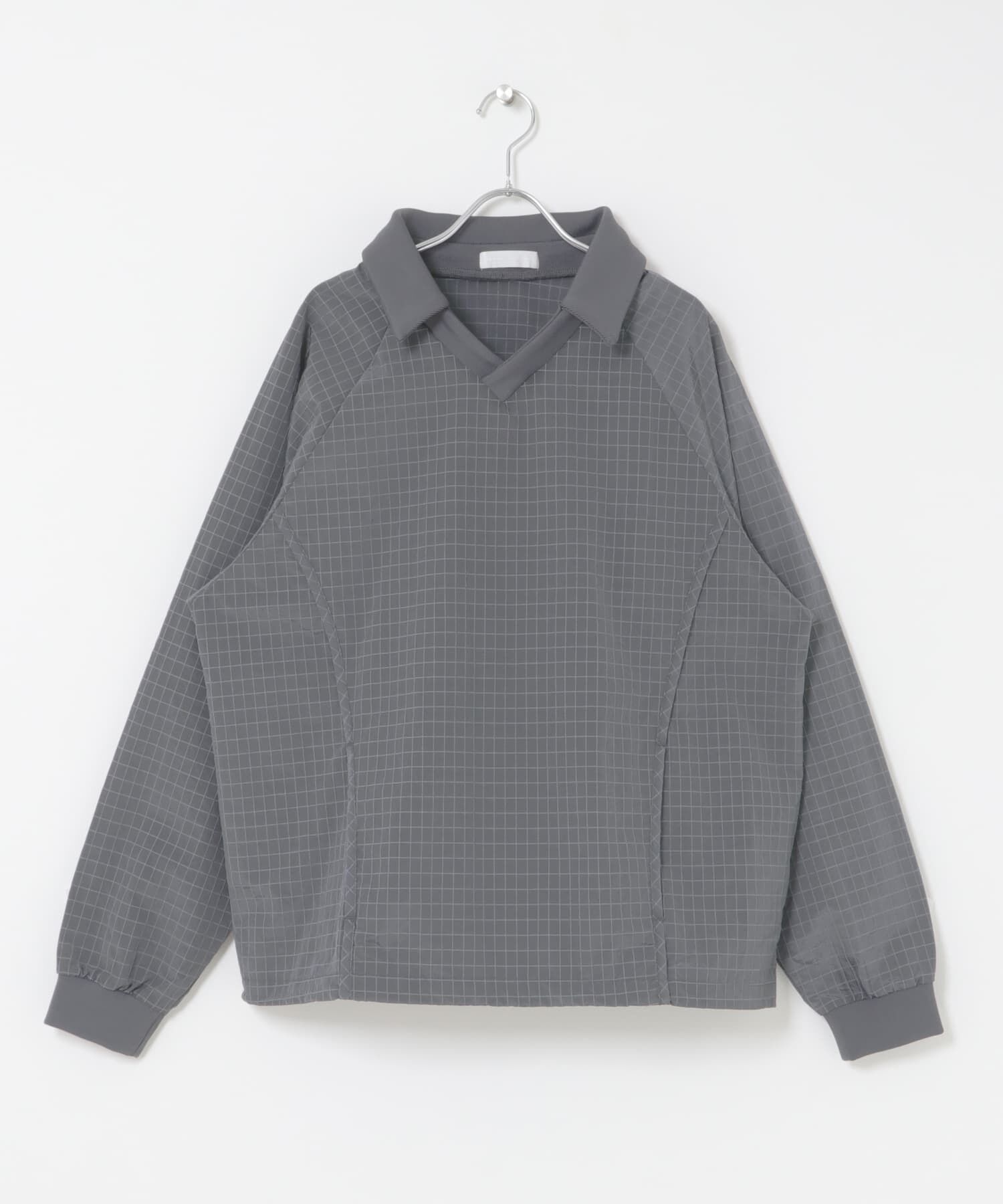 SENSE OF PLACE by URBAN RESEARCH「リップストップナイロンプルオーバー」|その他|グレー
