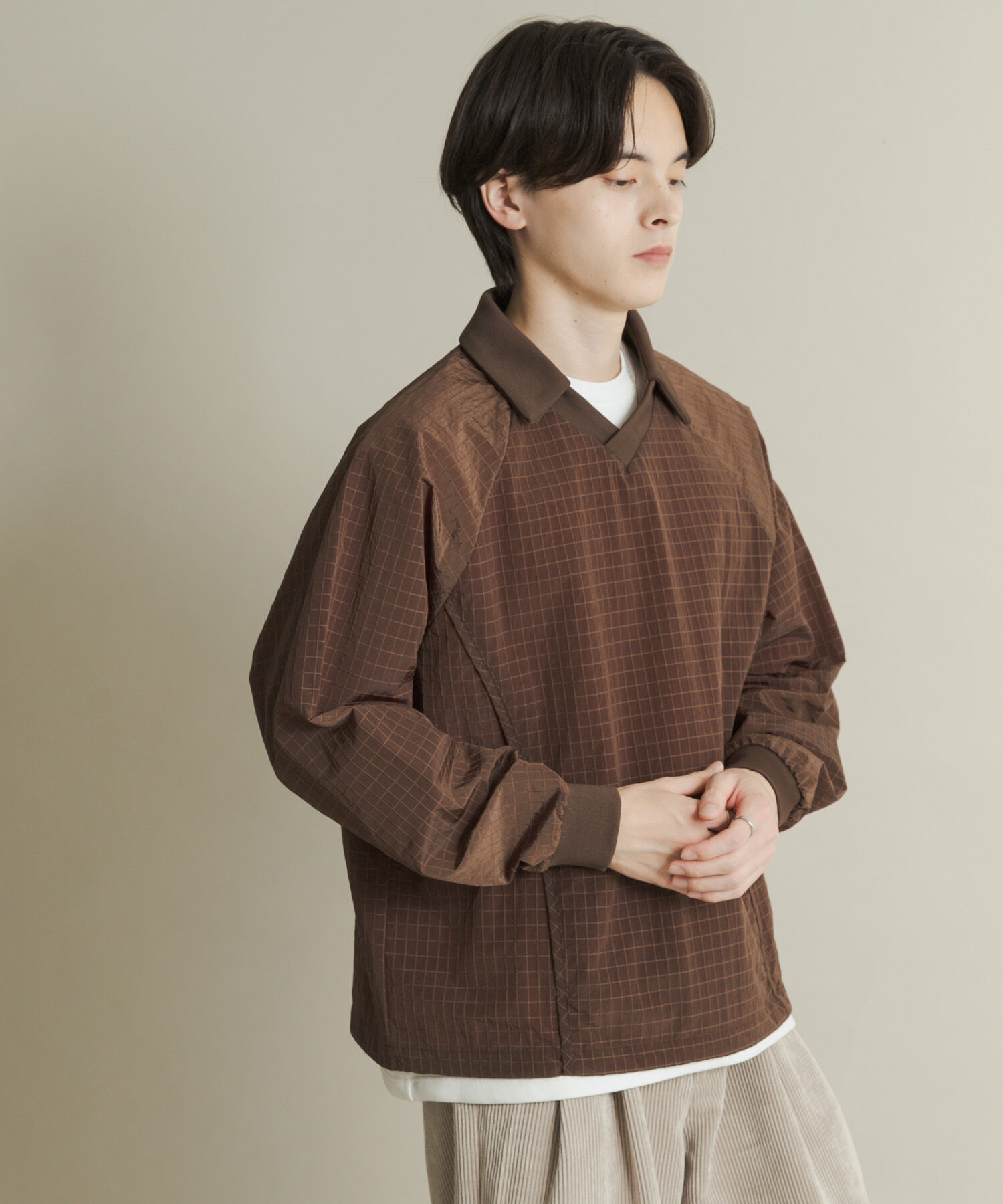 SENSE OF PLACE by URBAN RESEARCH「リップストップナイロンプルオーバー」|その他|